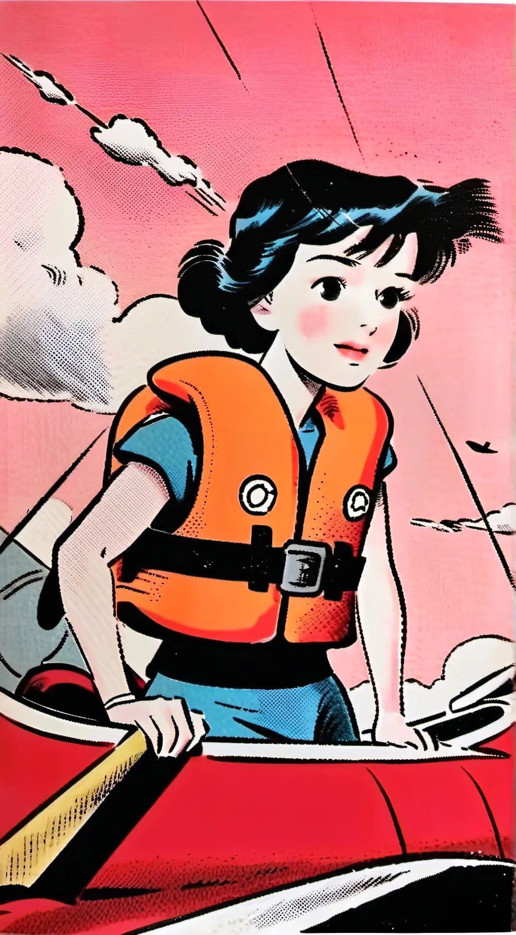 ai character: Luna background