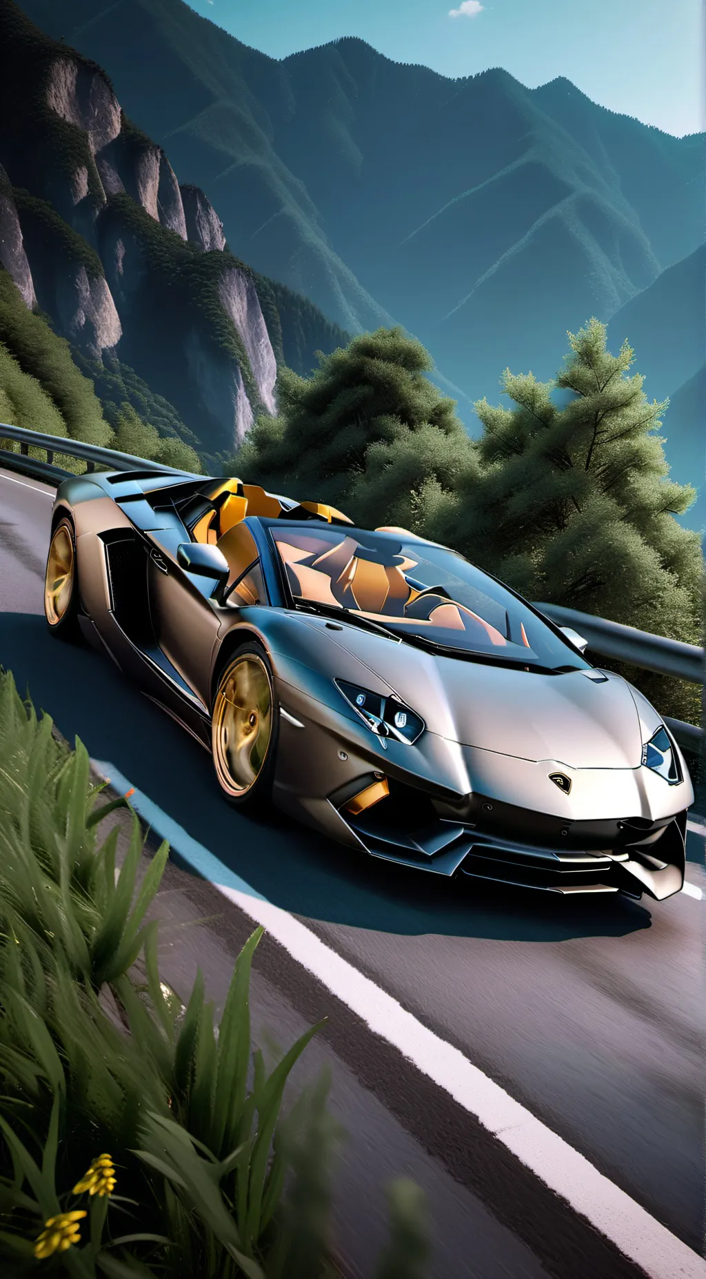 ai character: Girl background