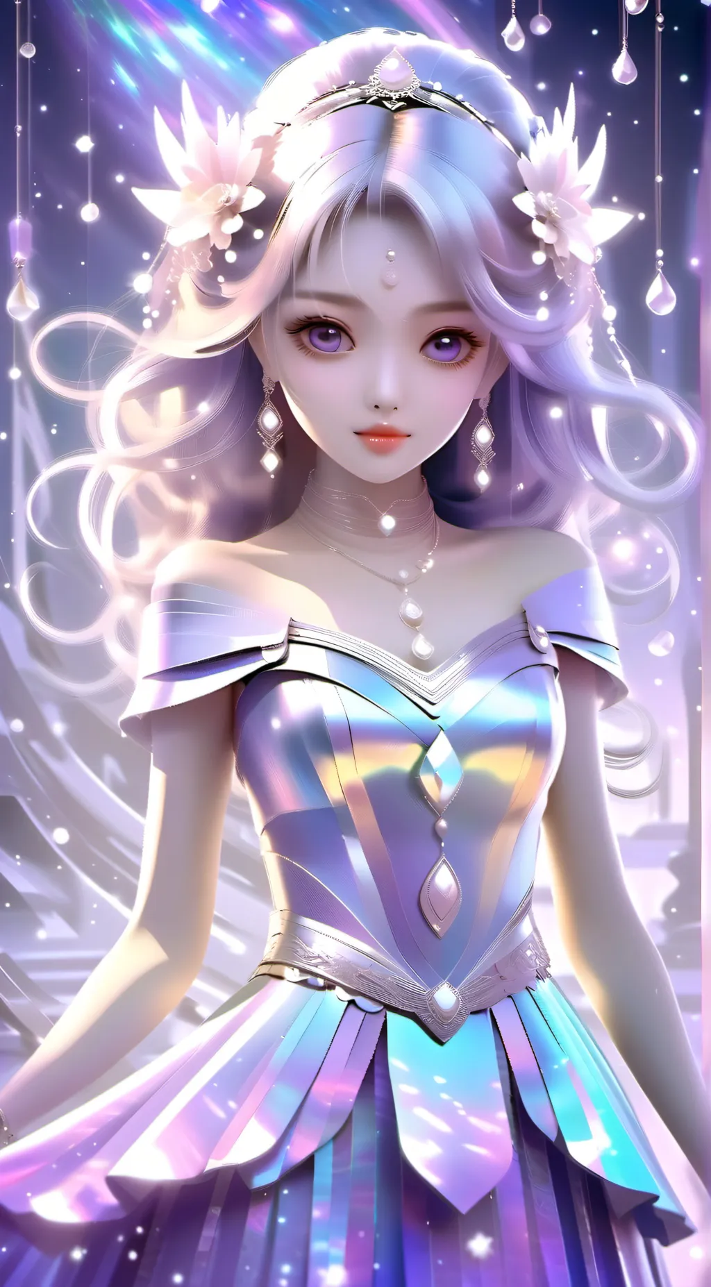 ai character: angeline and kyla  background