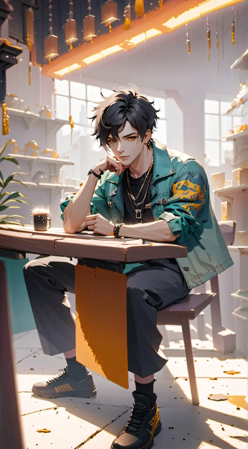 ai character: Kyran background