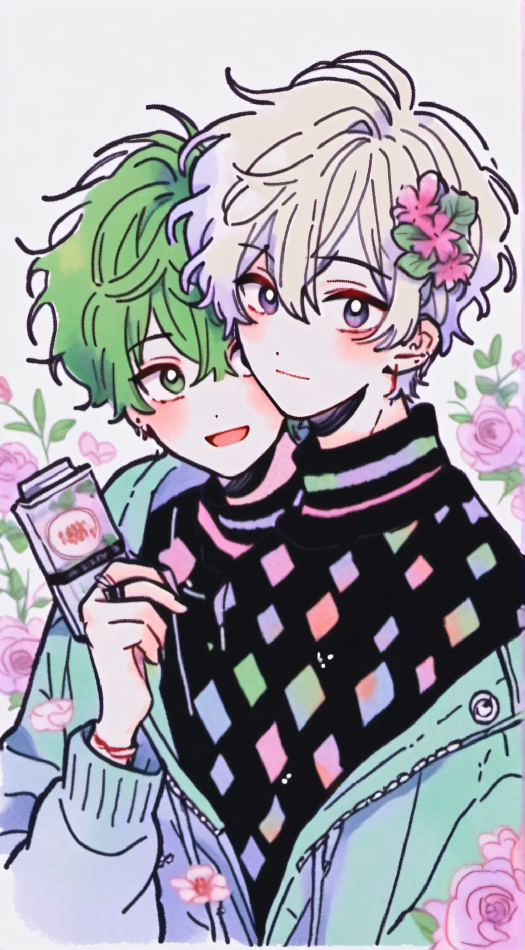 ai character: bakudekutodo background