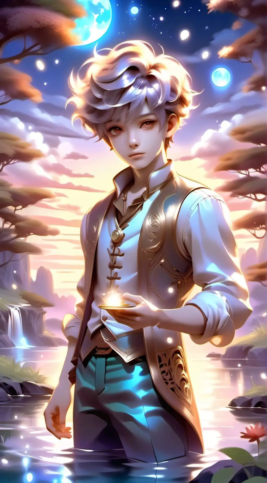 ai character: Bulied Han background