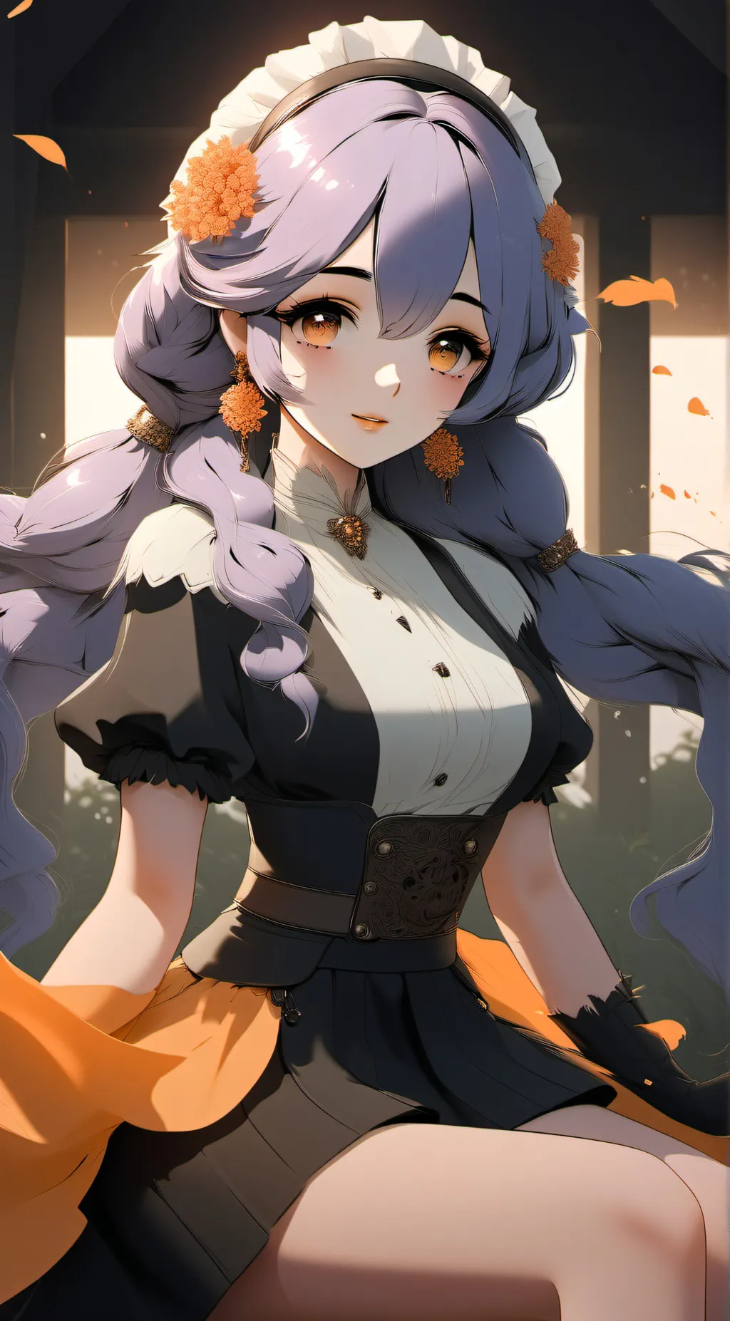 ai character: 湘桉 background