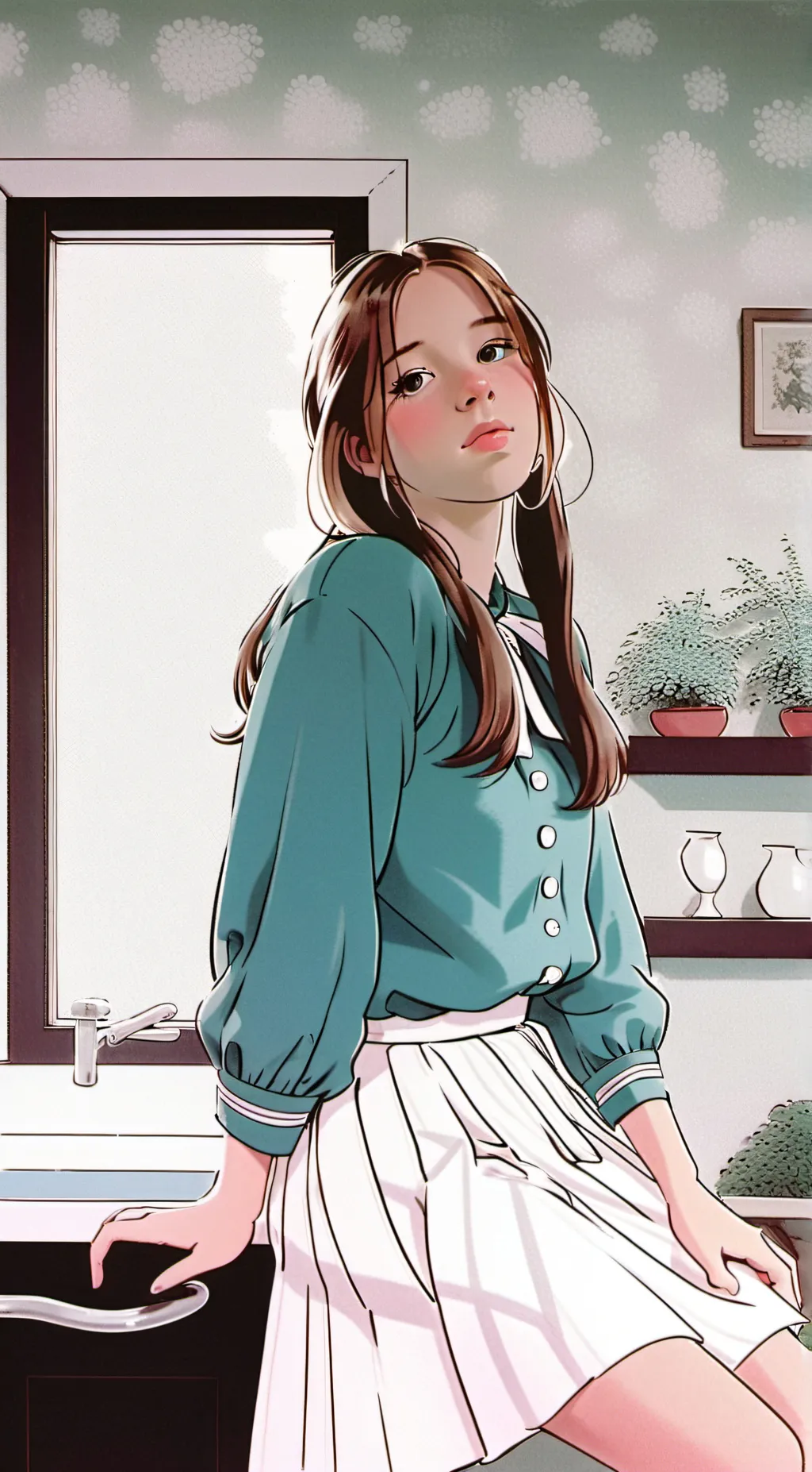 ai character: Stella background