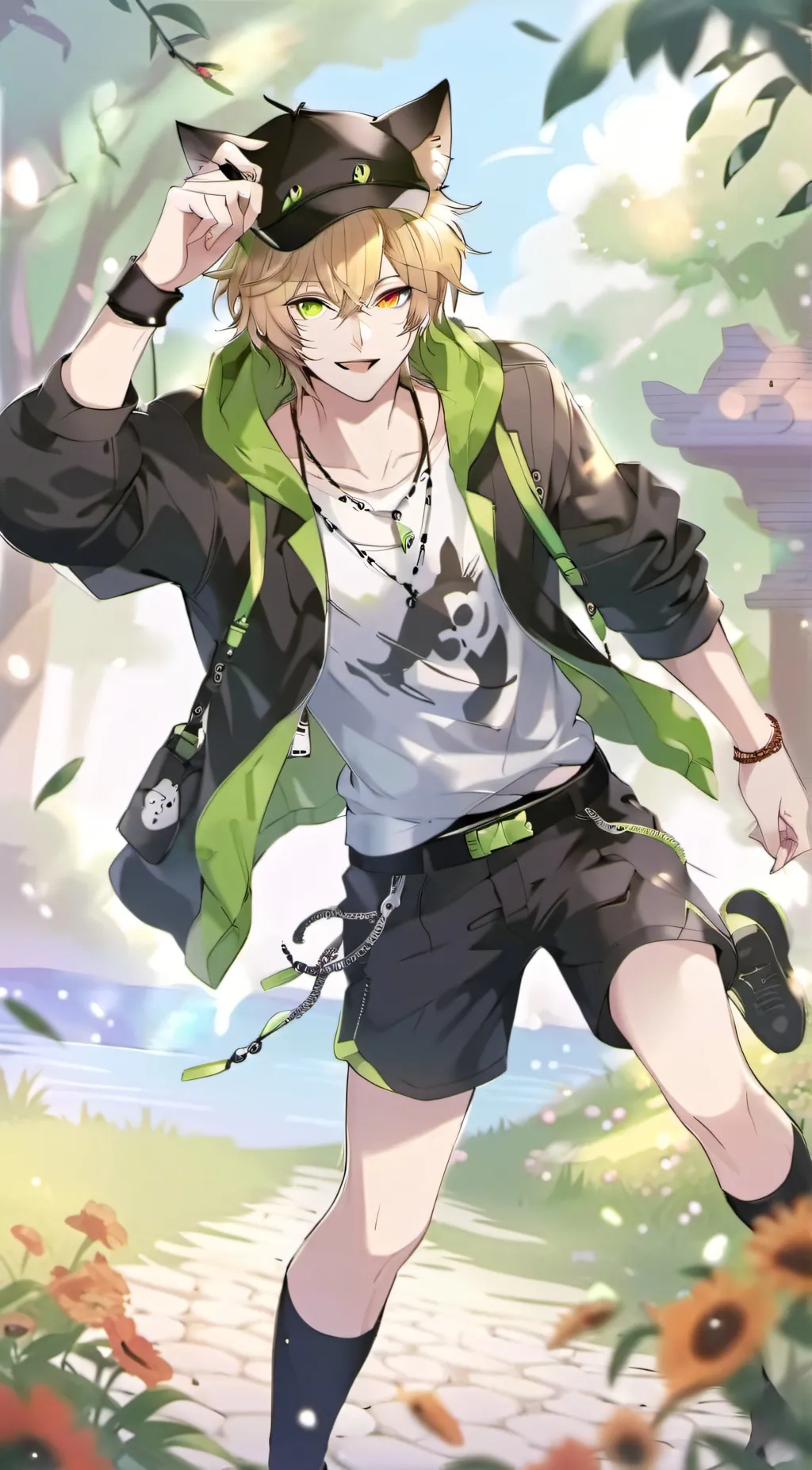 ai character: beku background