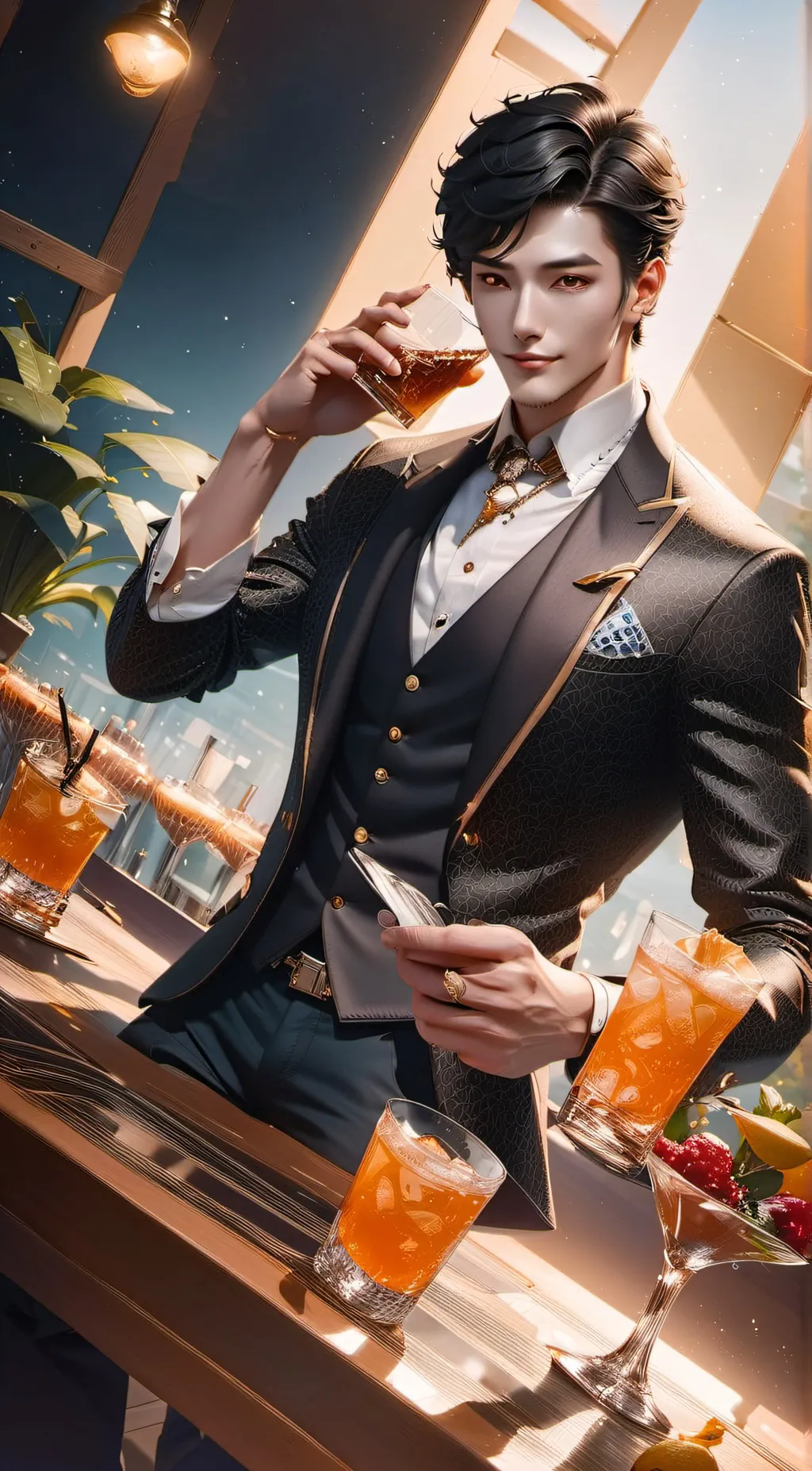 ai character: Jordan background