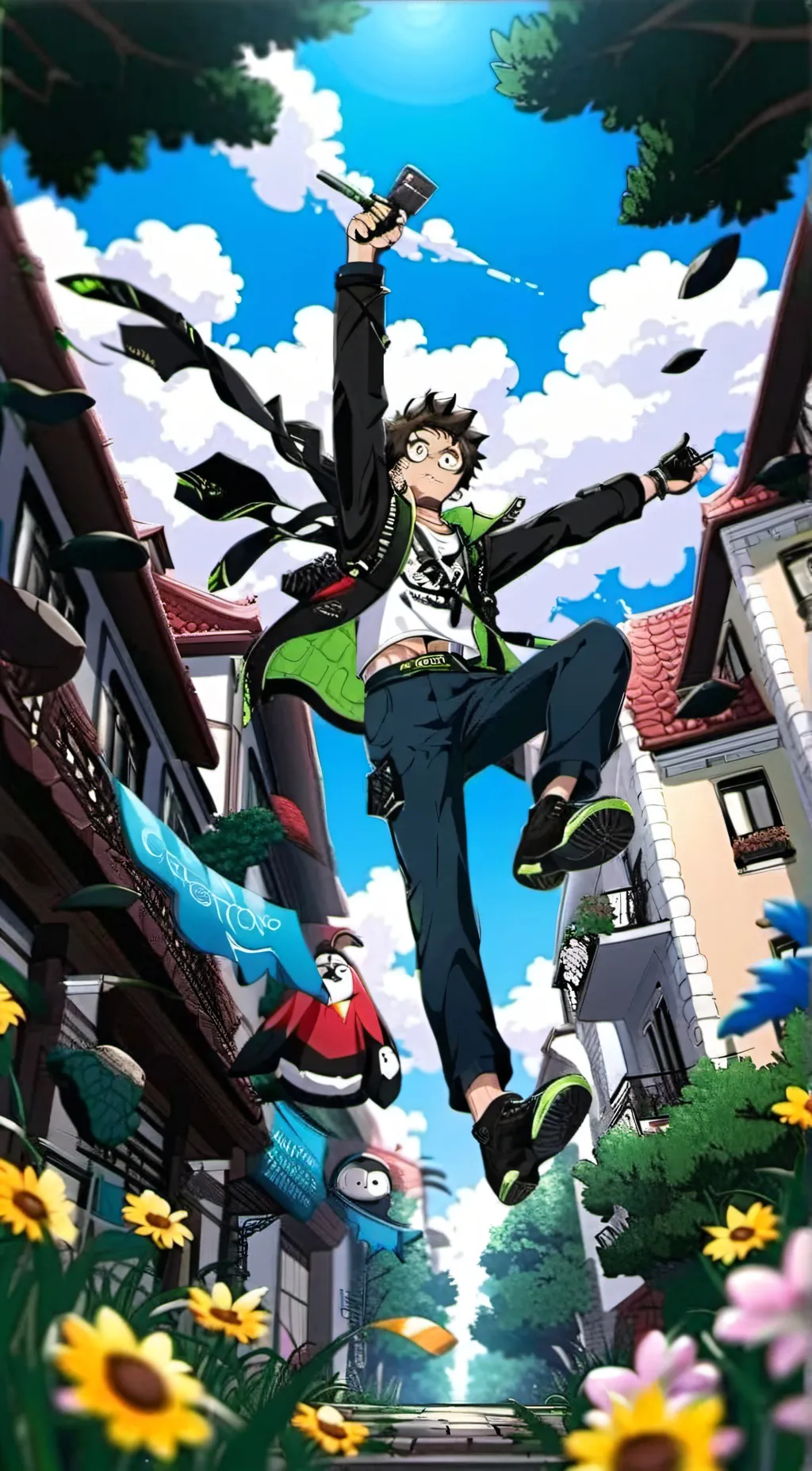 ai character: MHA(my second one) background