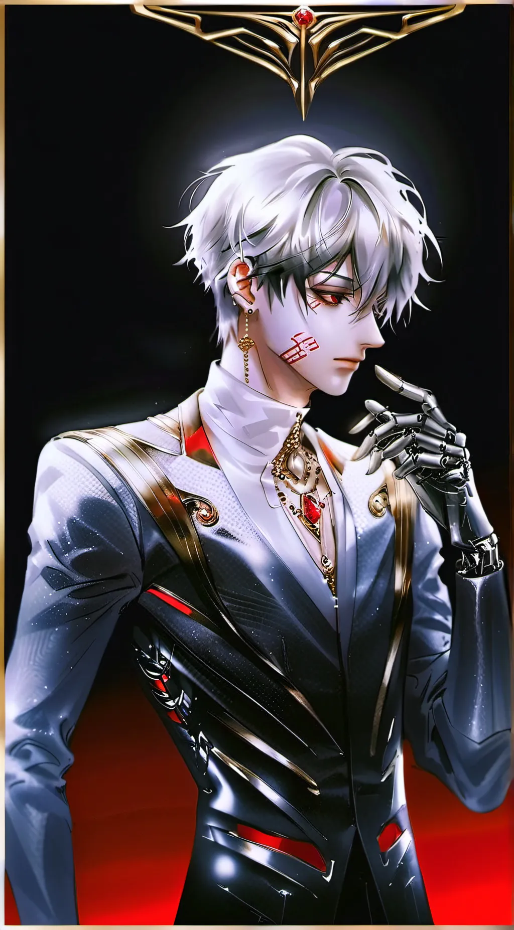 ai character: Blake  background