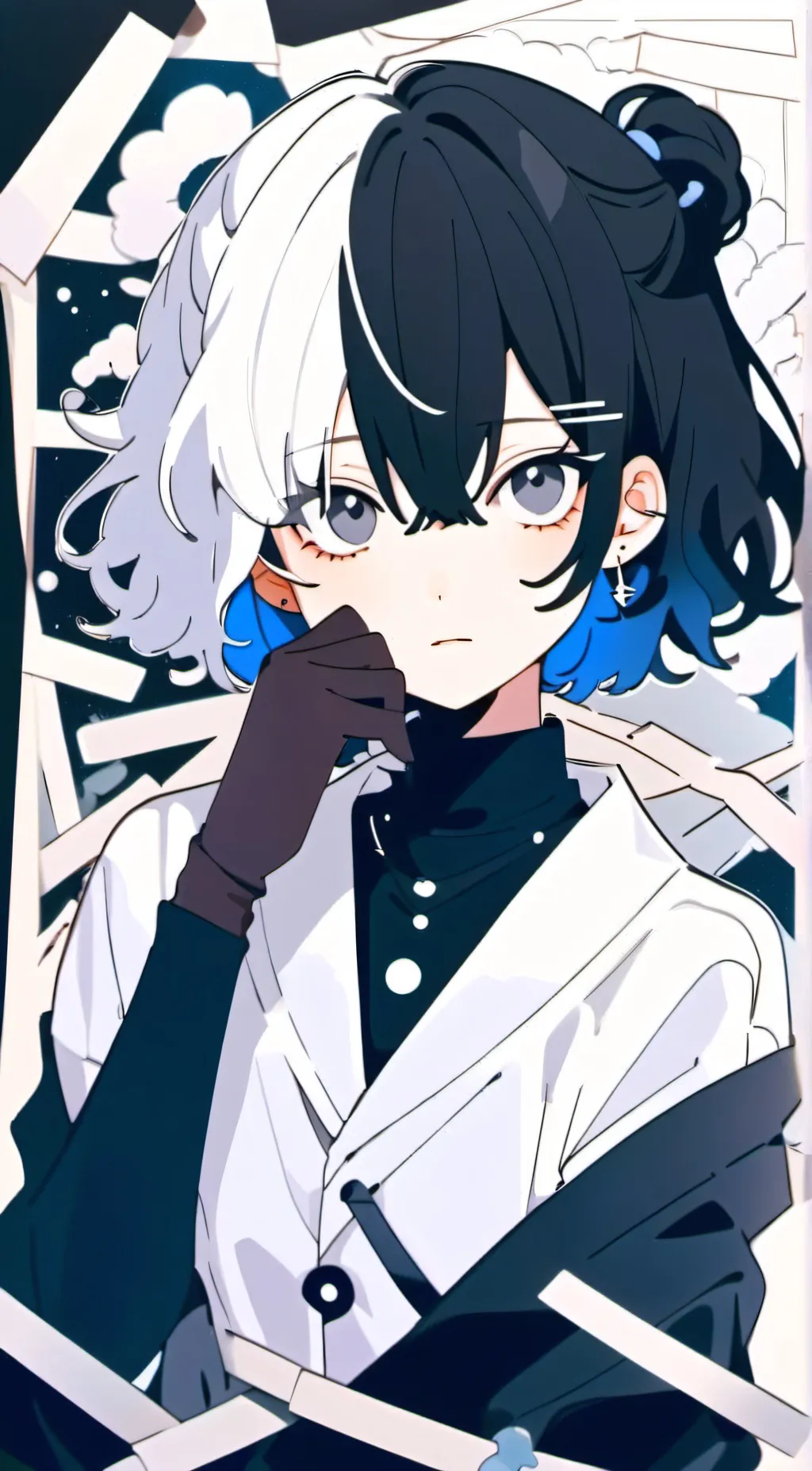 ai character: Kim background