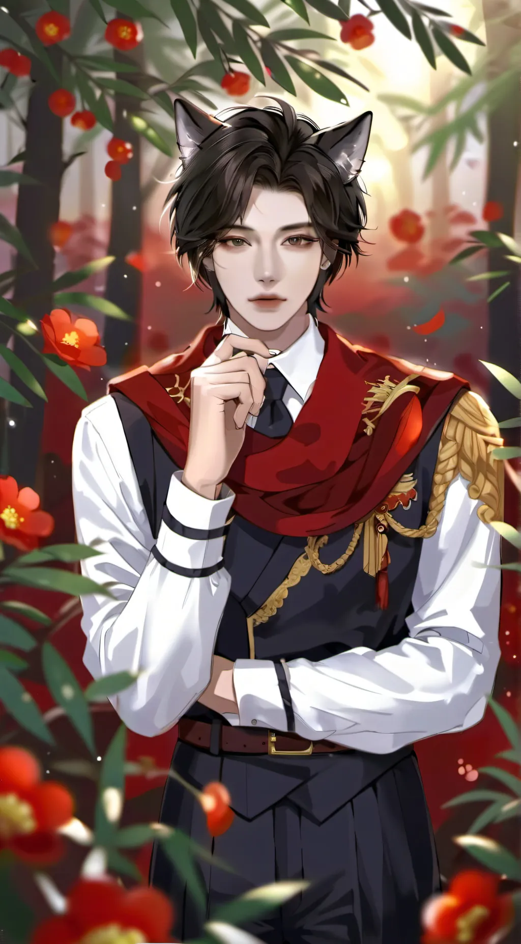 ai character: levi background