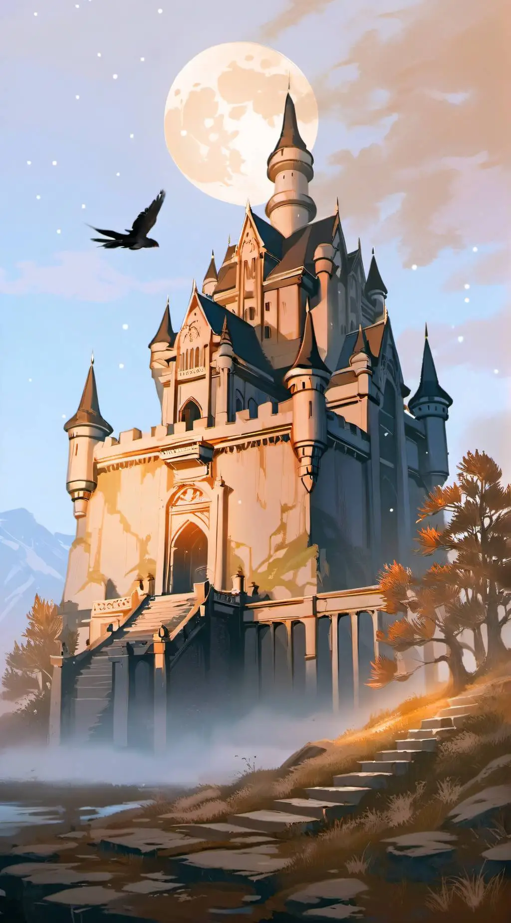 ai character: hogwarts background