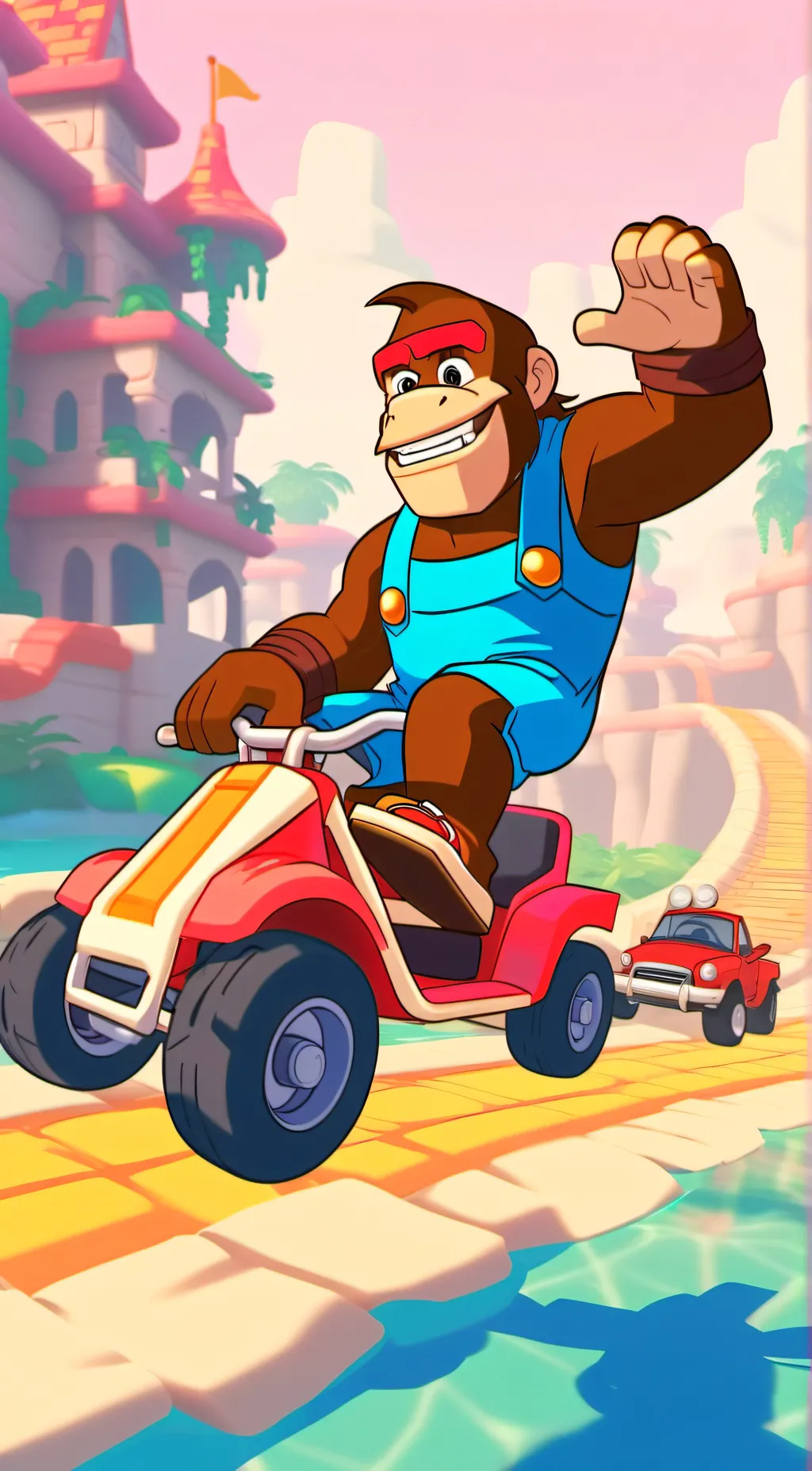 ai character: DK background