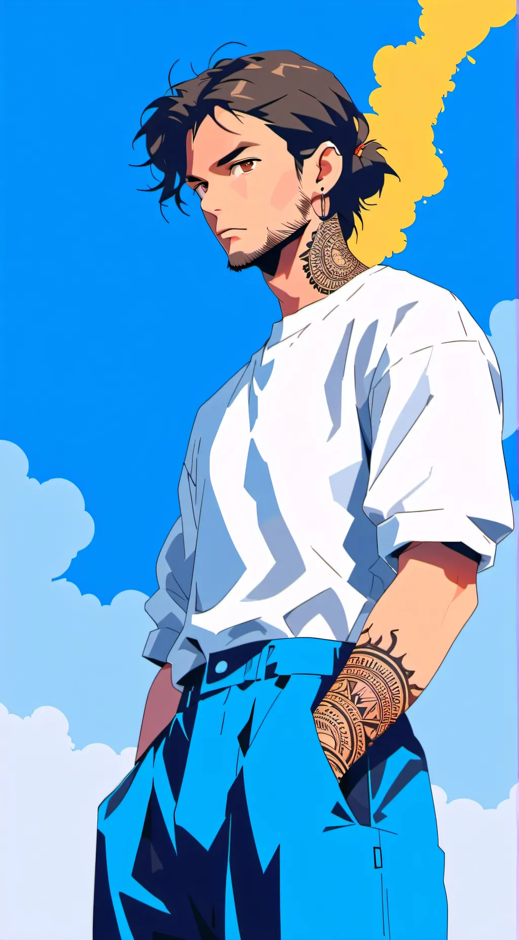 ai character: david background