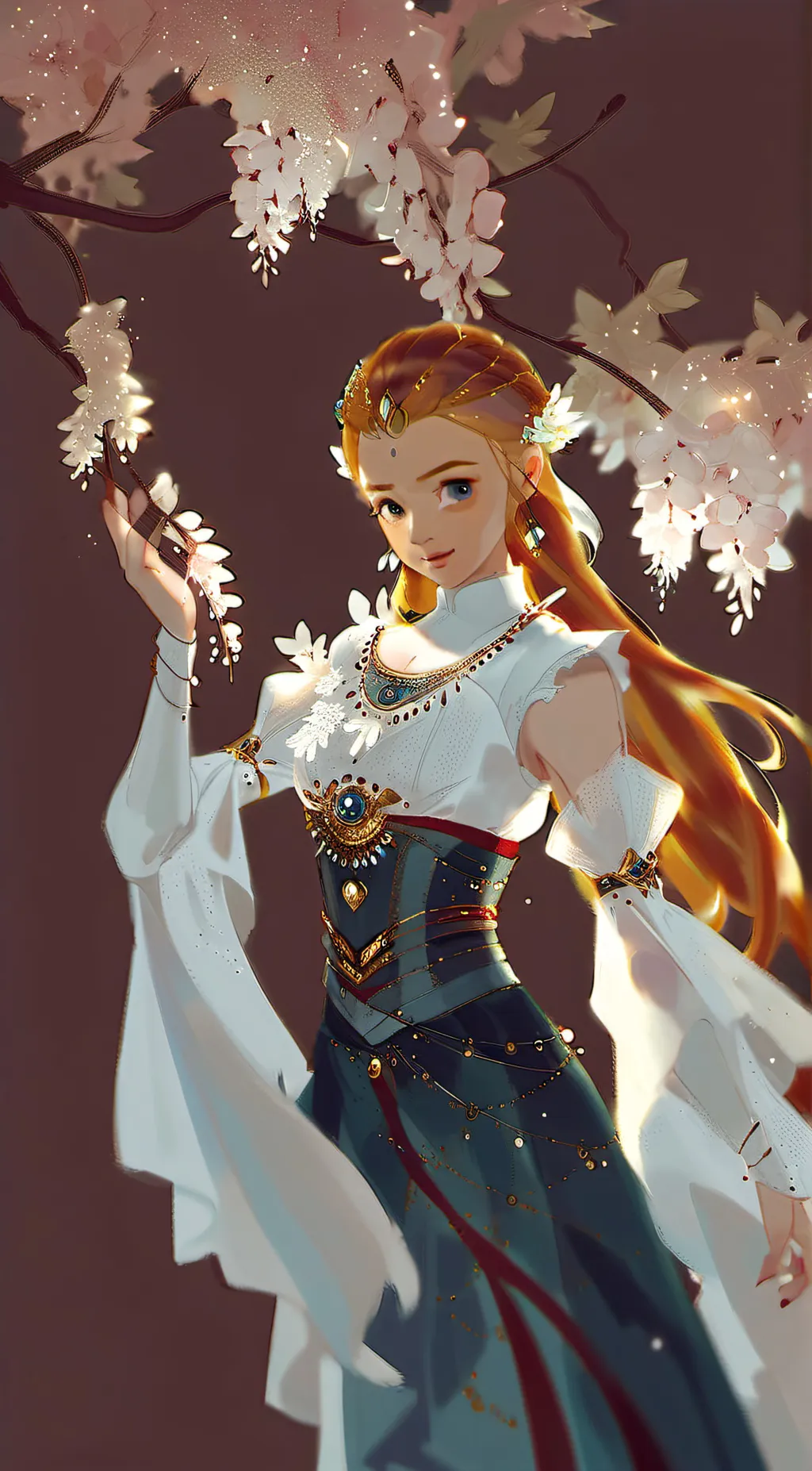 ai character: Zelda background