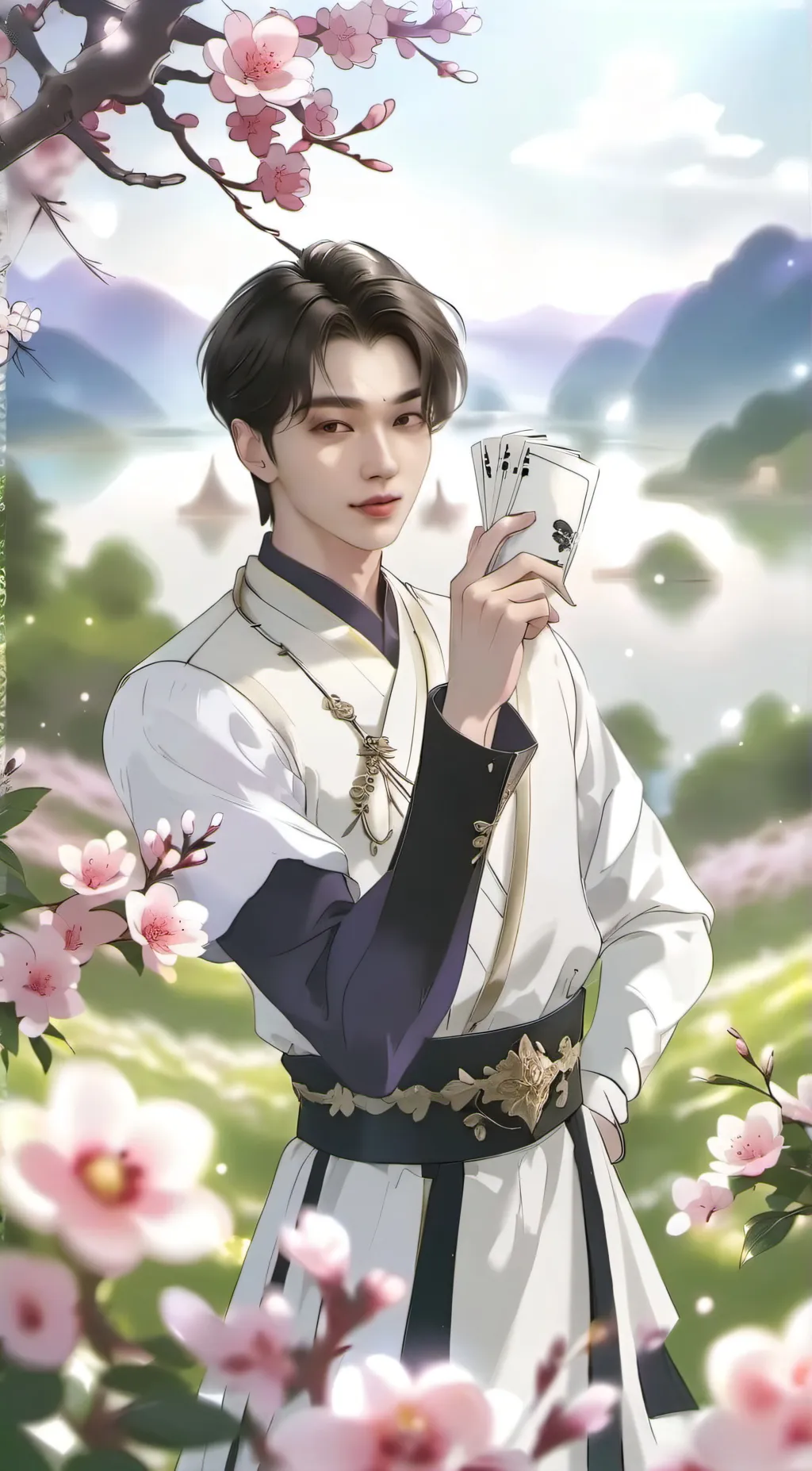 ai character: Knockoff SKZ Hyunj background