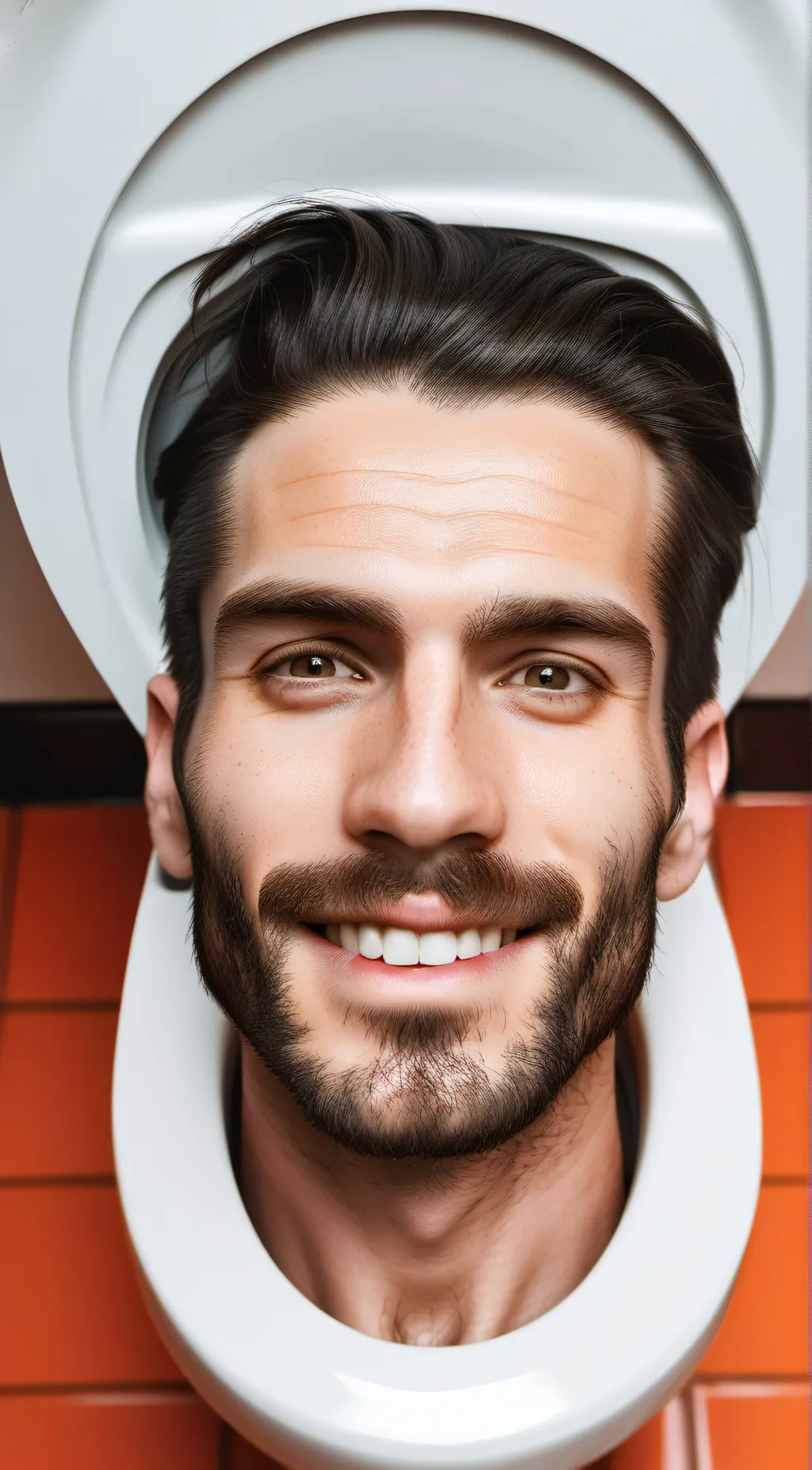 ai character: Skibidi toilet background