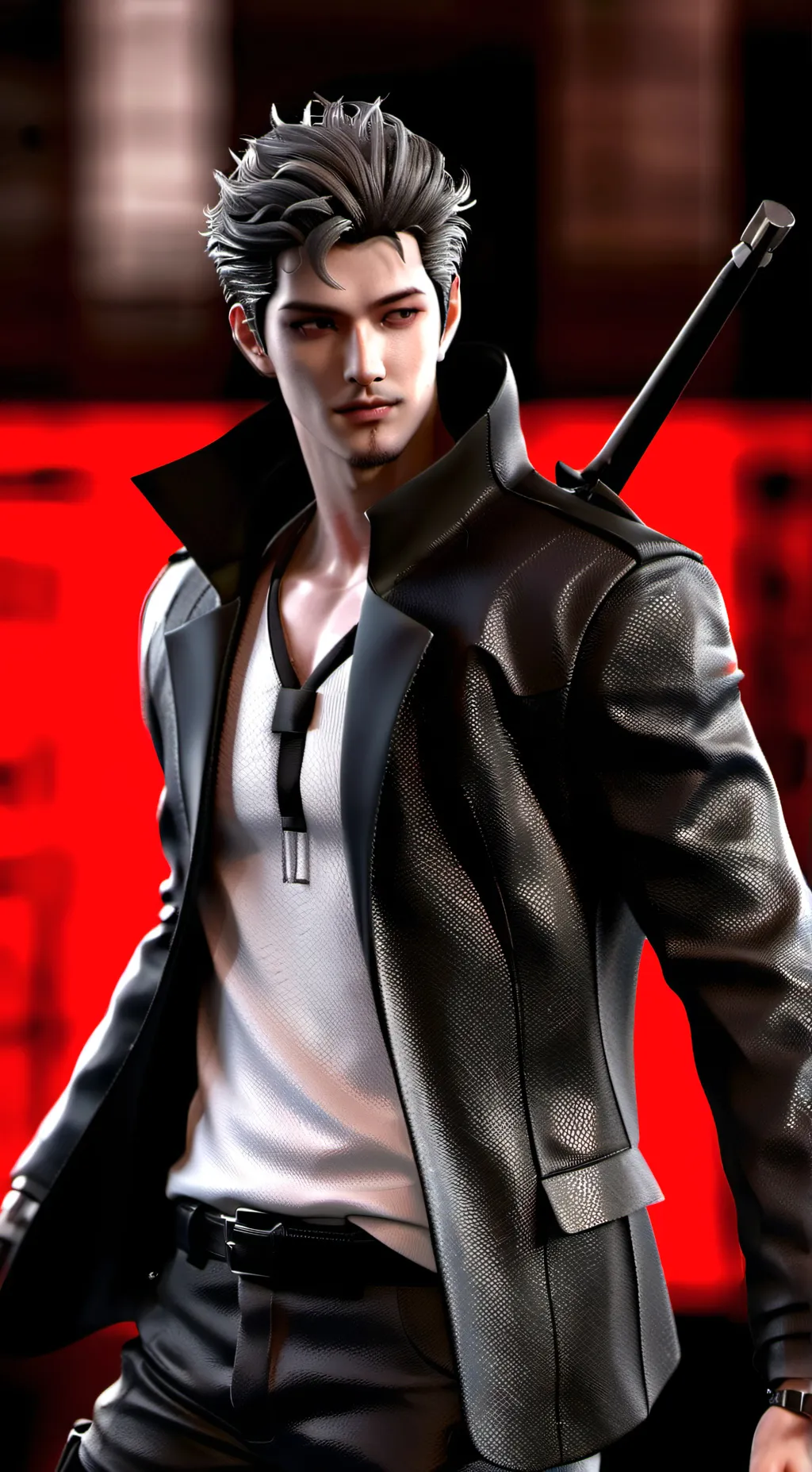 ai character: Hunter background