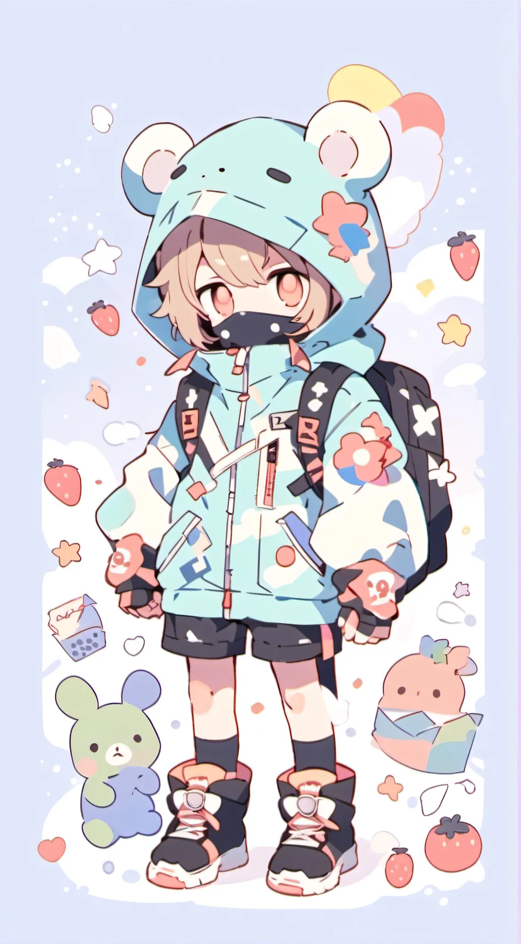 ai character: Exp 1013 (Mia) background