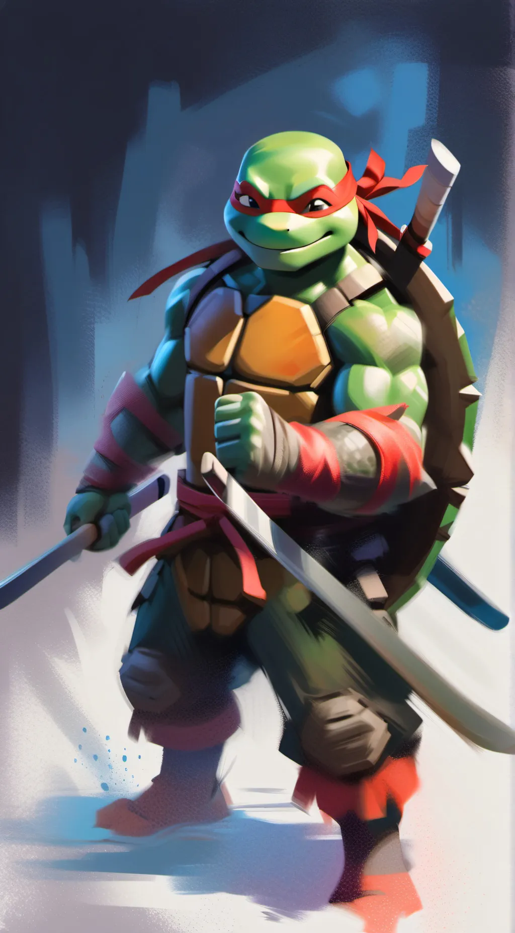 ai character: Exp 003 mikey 2003 background