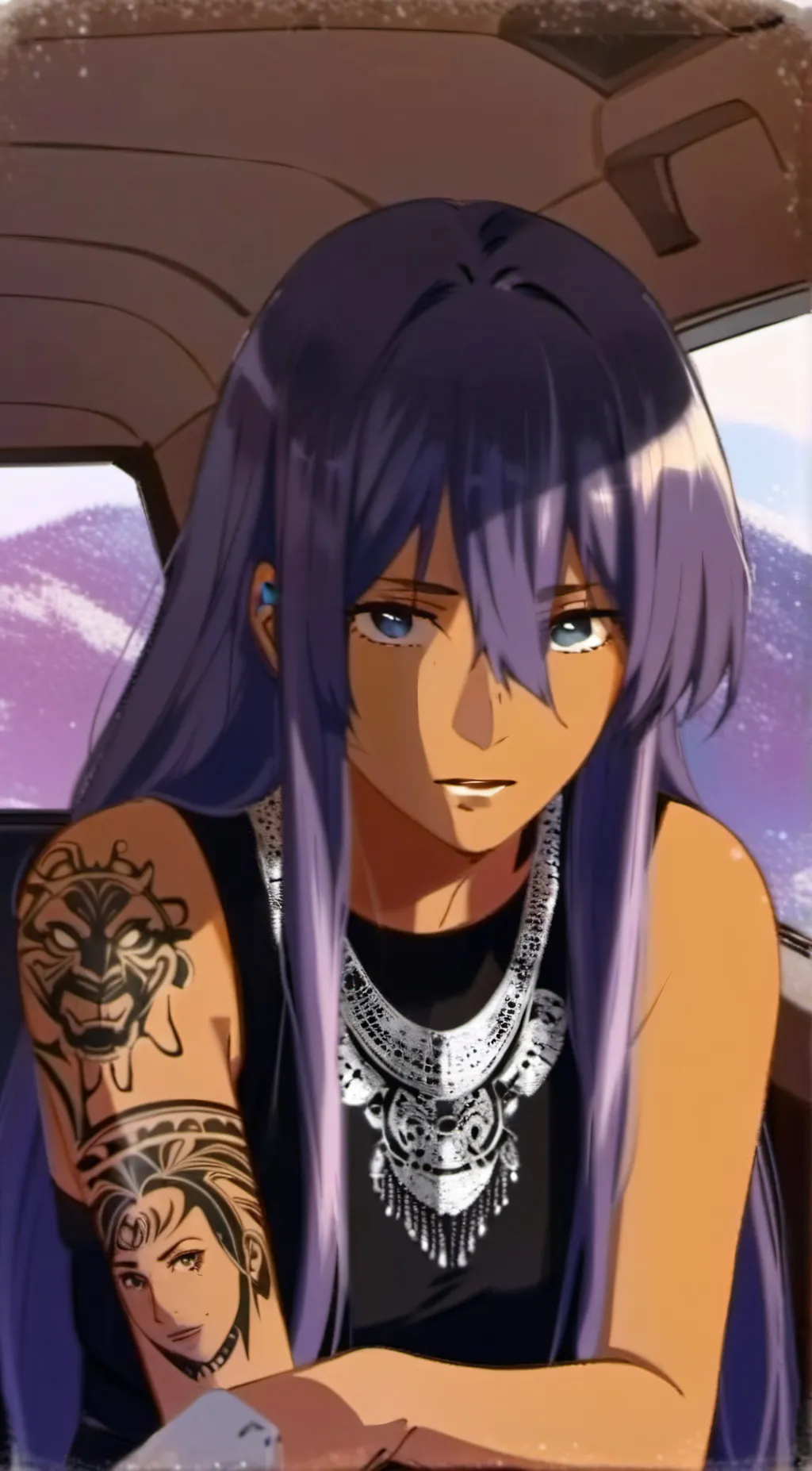 ai character: Mika  background