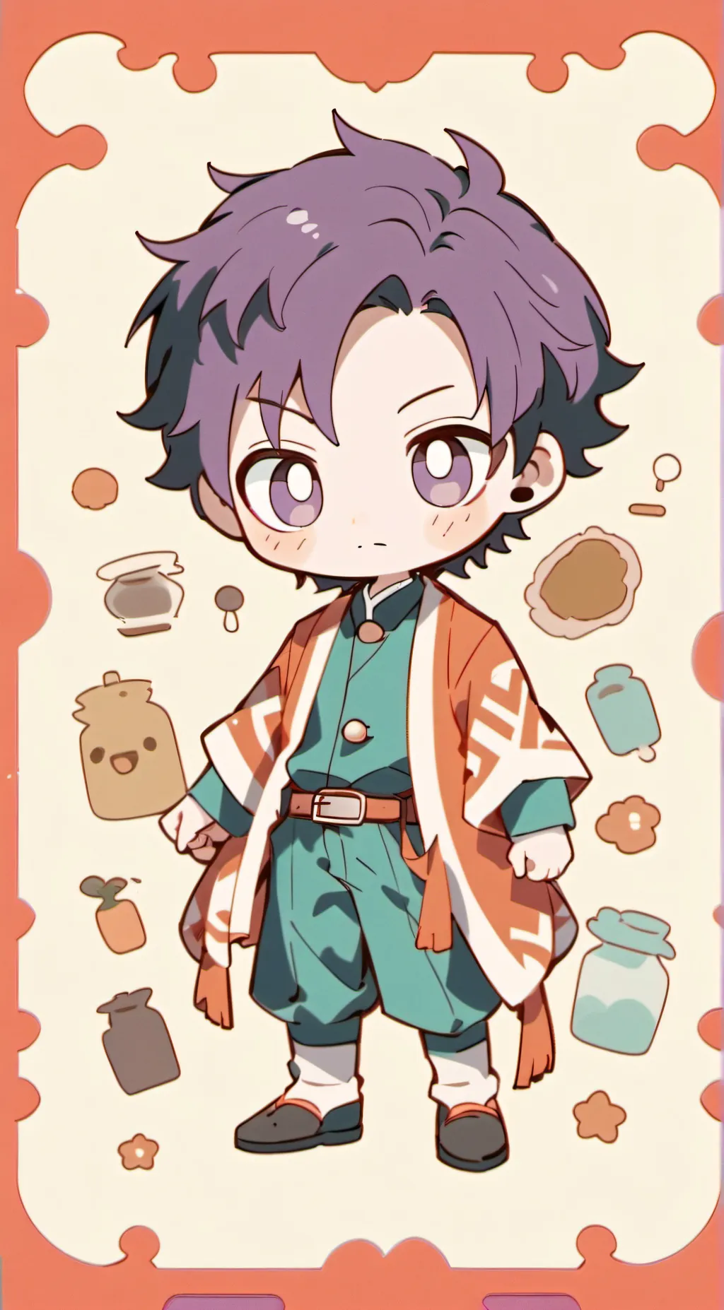 ai character: BkSquadBOYS background