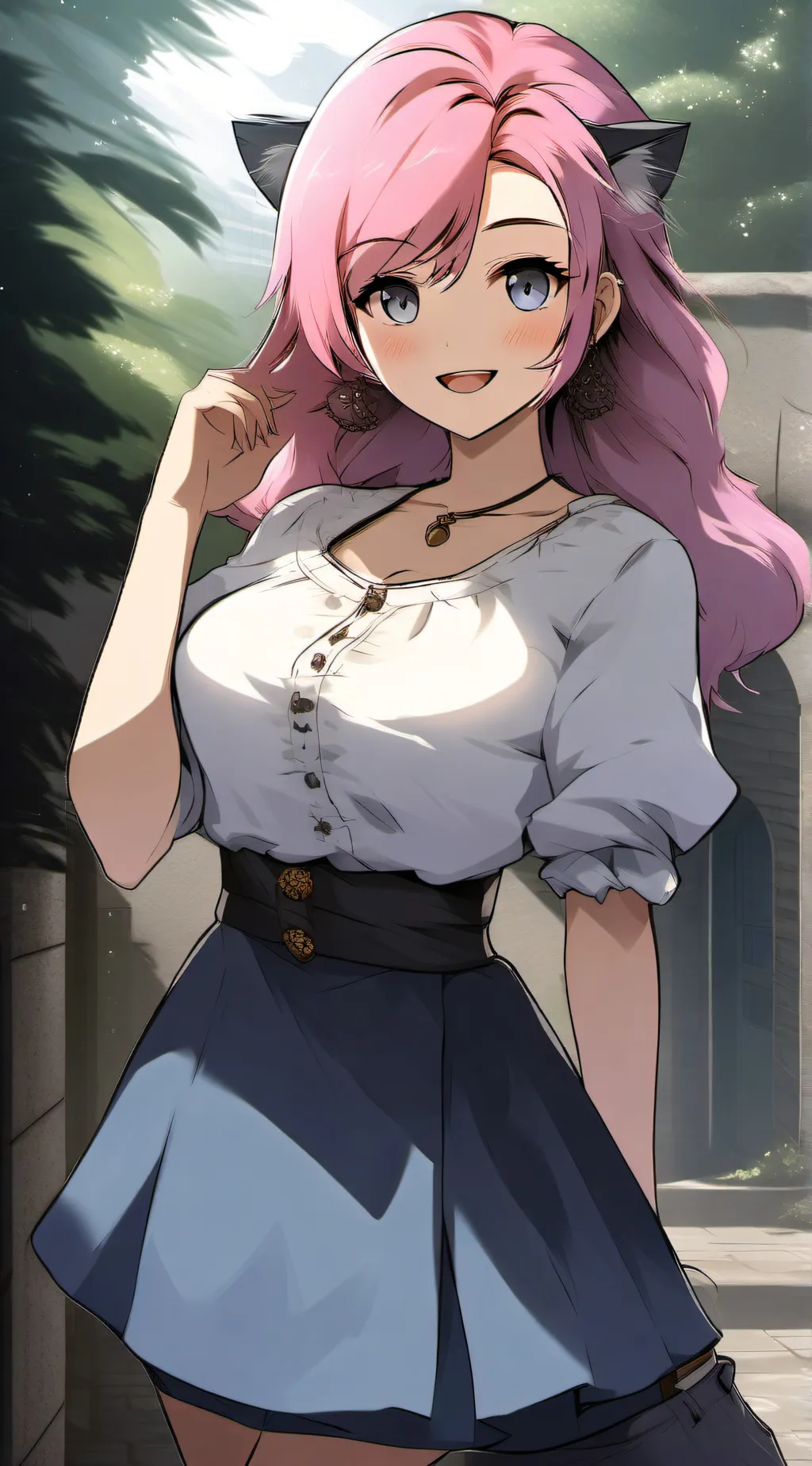 ai character: Miko background