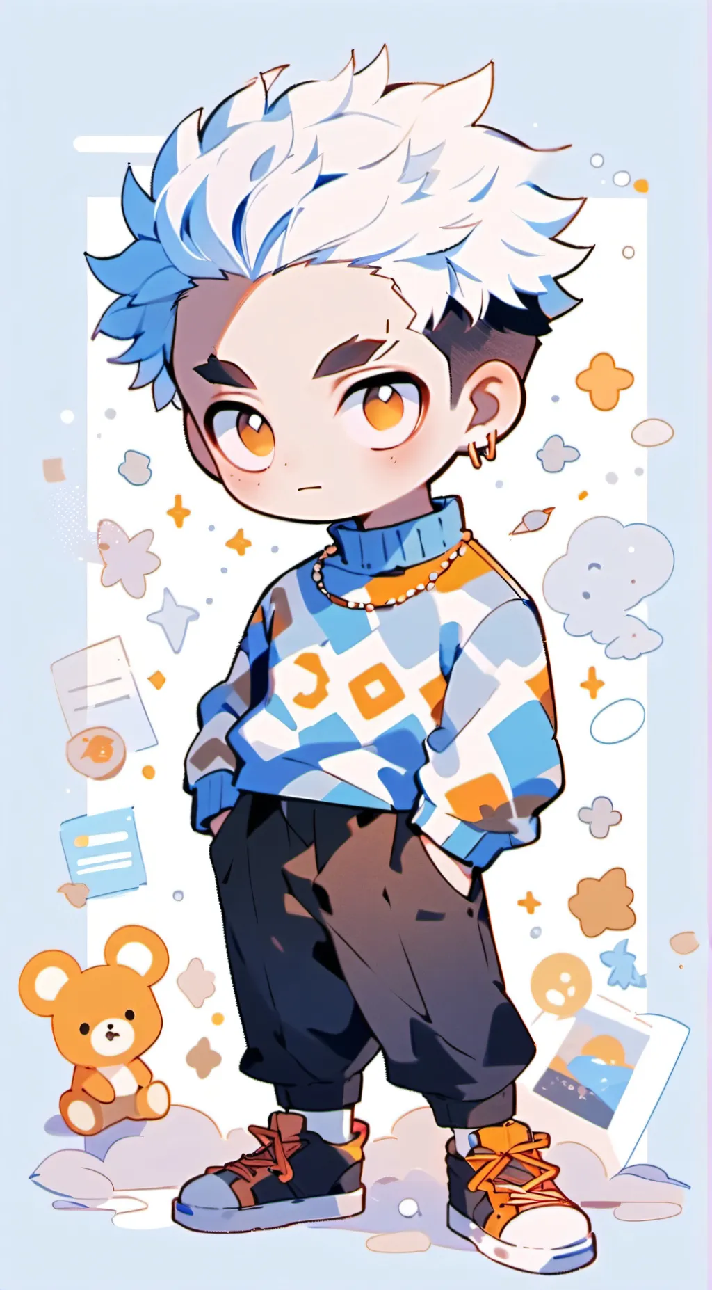 ai character: xrishon background