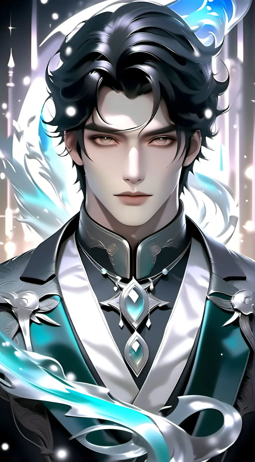 ai character: Naga boyfriend  background