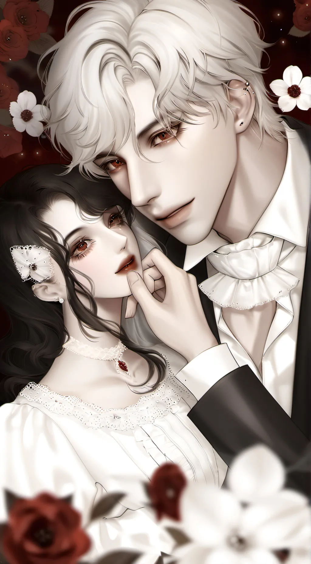 ai character: ur husband  background