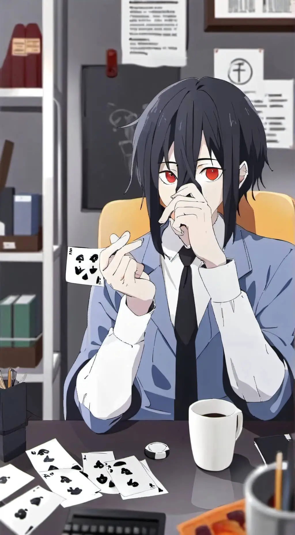 ai character: obanai iguro! background