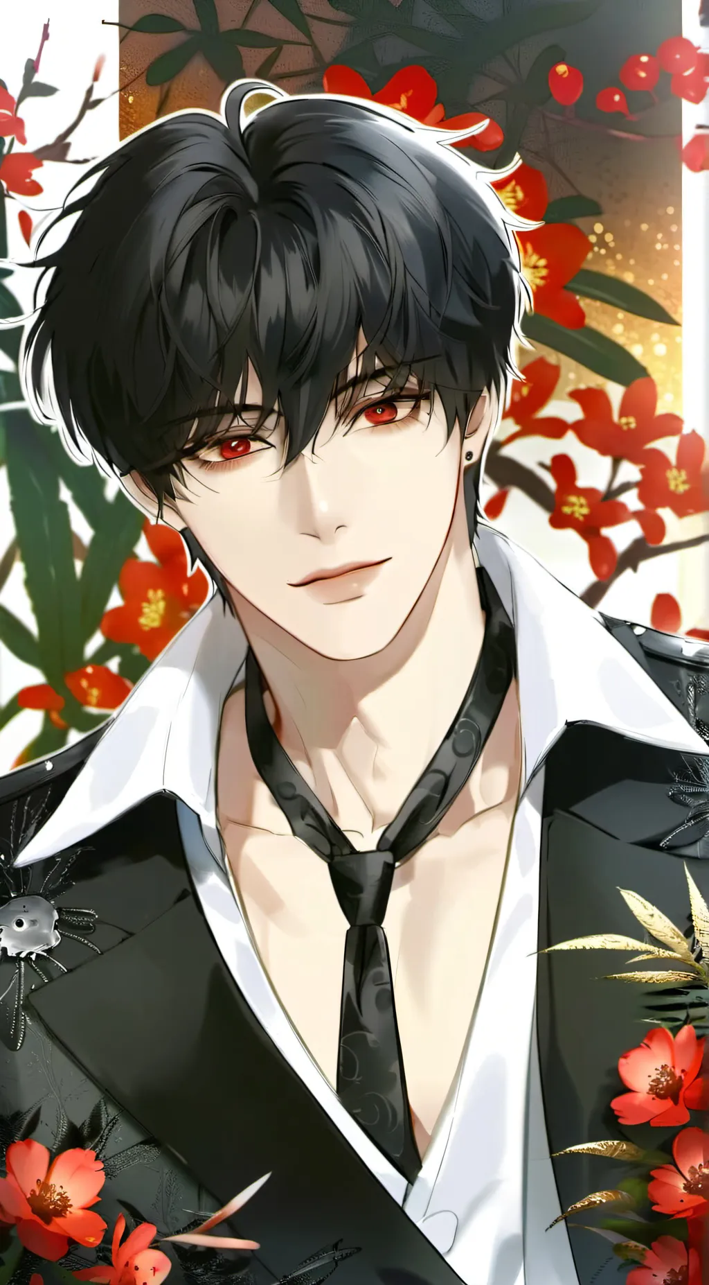 ai character: 🌸Lee Soo ho🌸 background