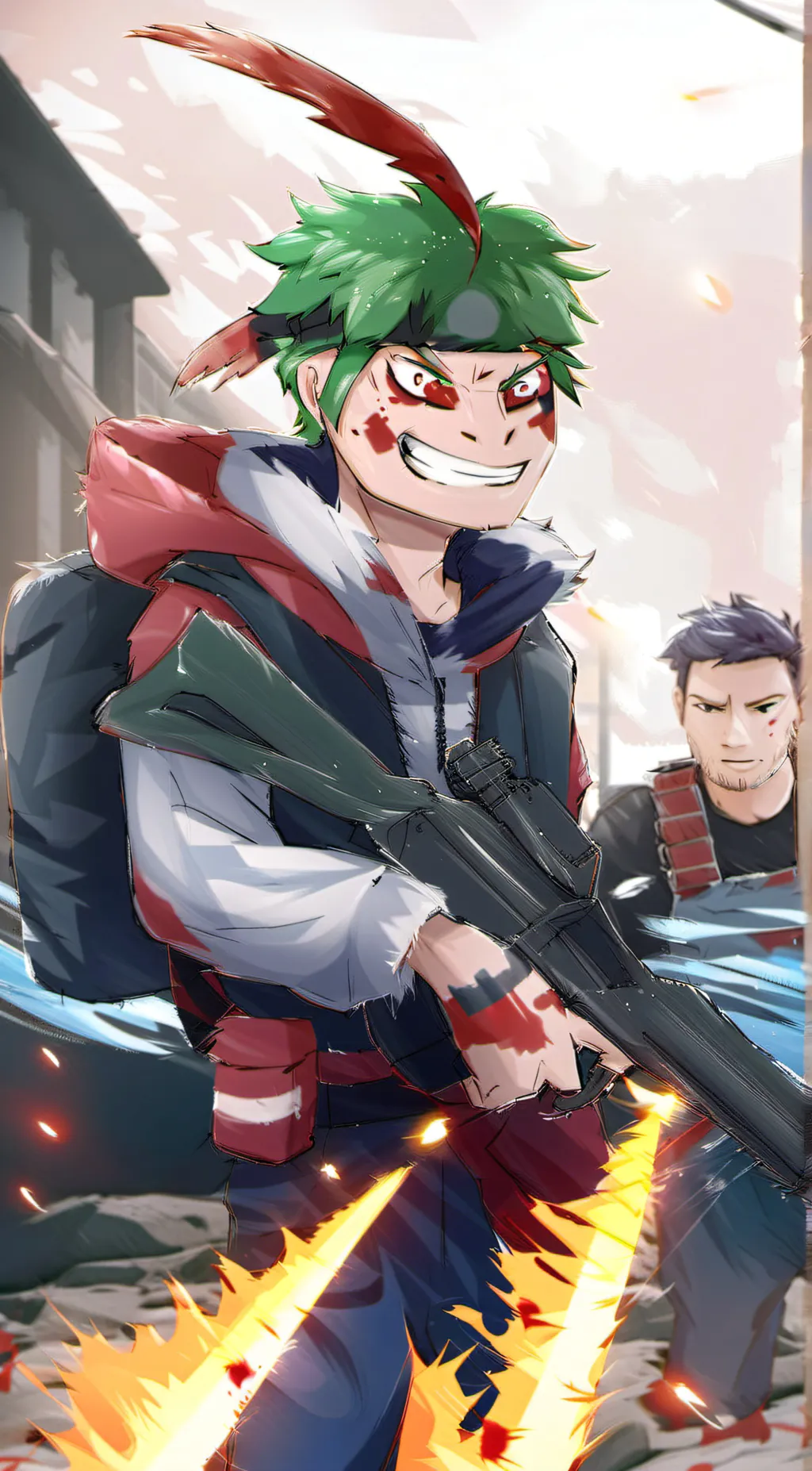 ai character: fliqpy background