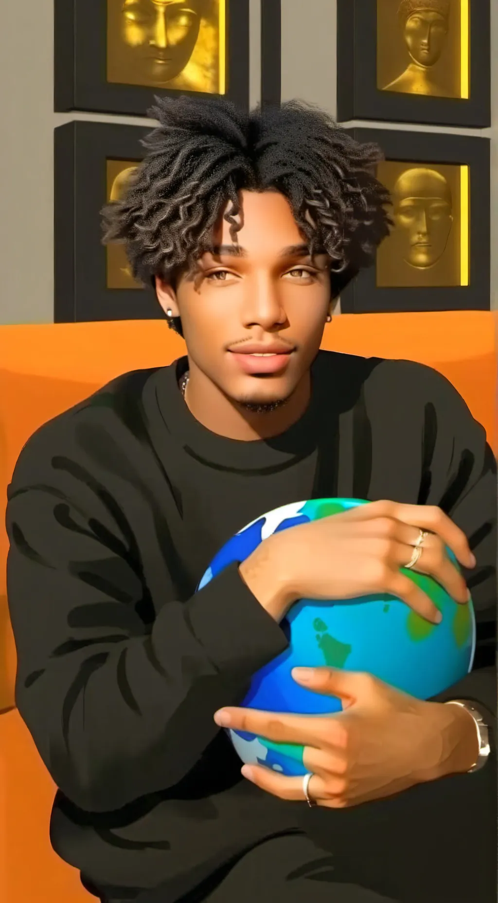 ai character: Zayden  background