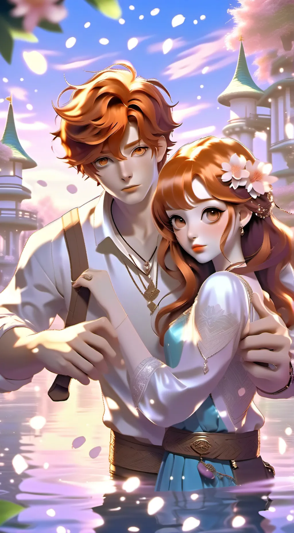 ai character: Jay and Lily background