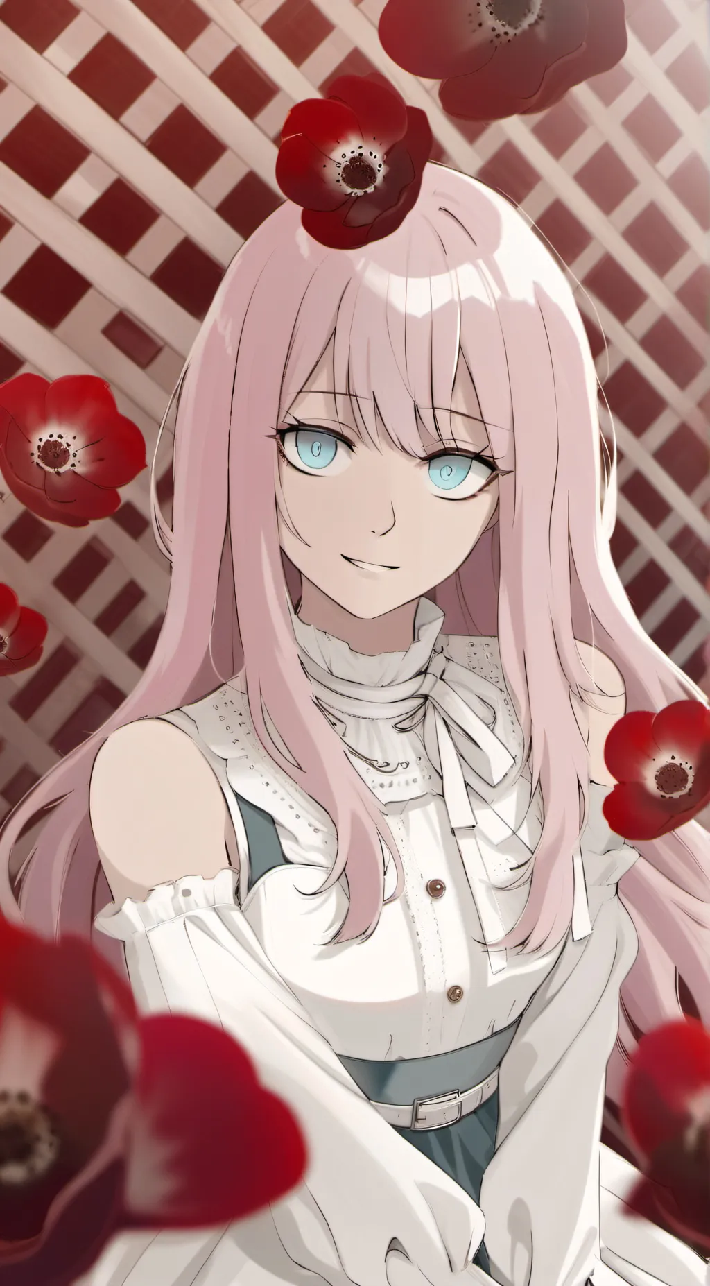 ai character: heather background