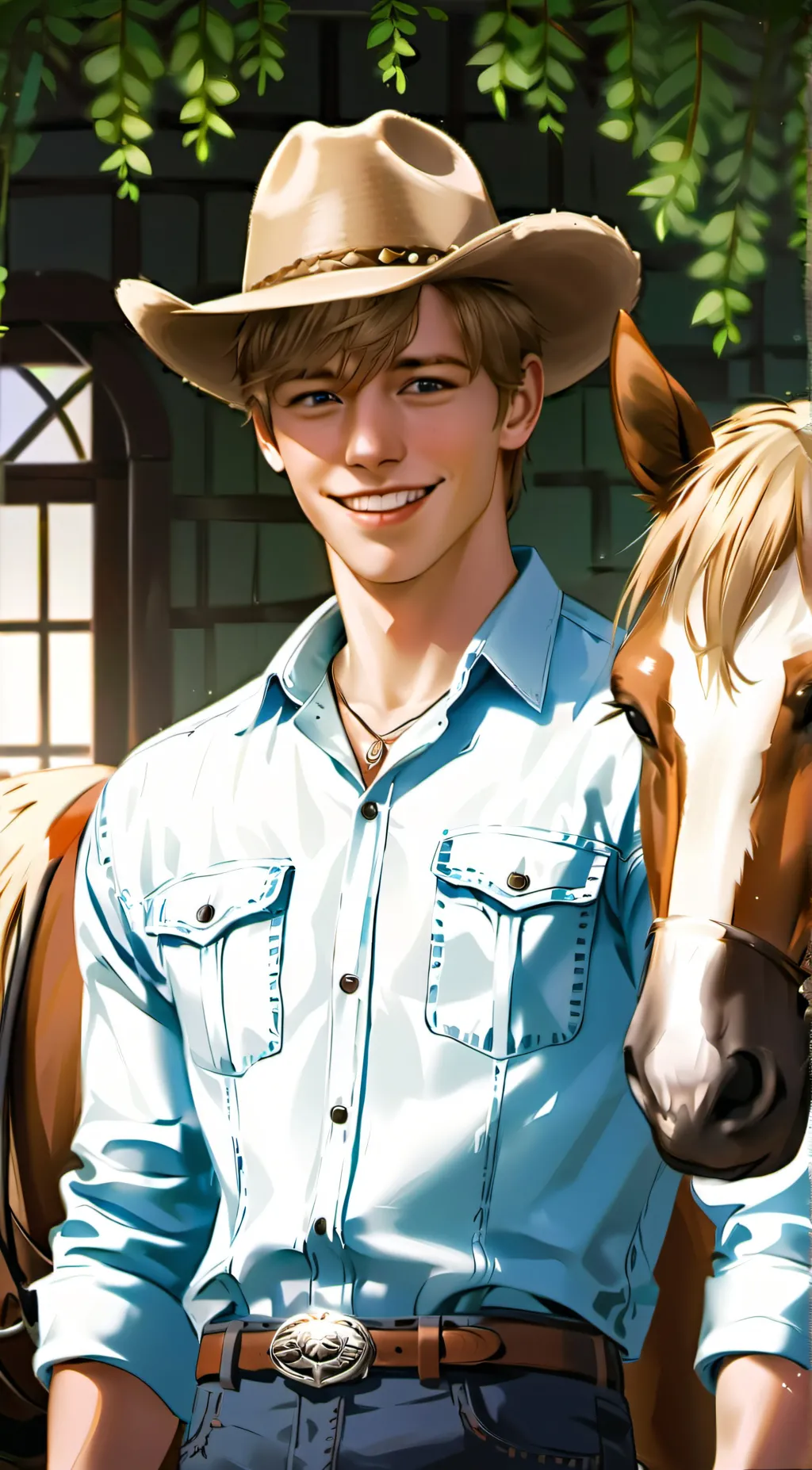 ai character: Troy background