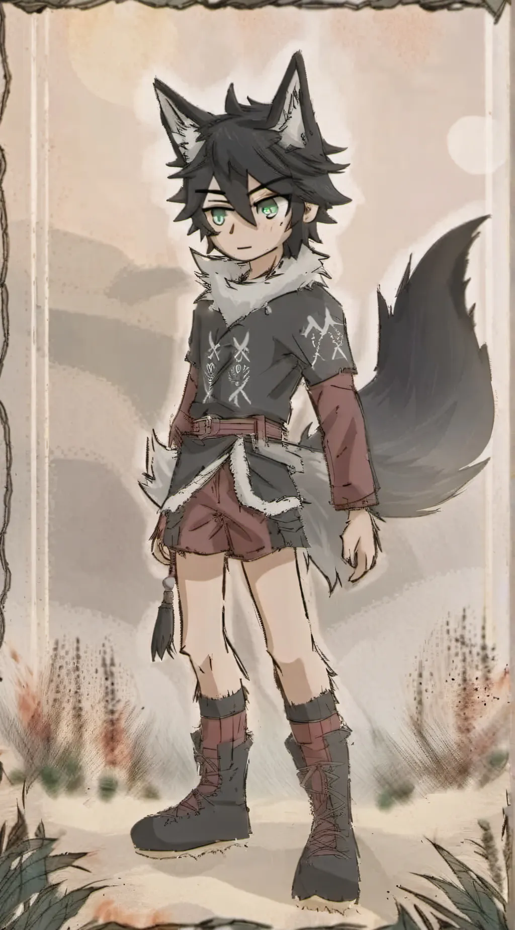 ai character: Evan background