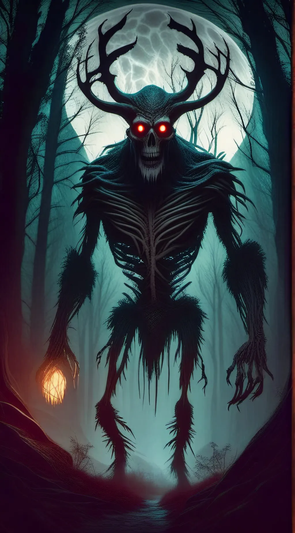 ai character: Skinwalker background