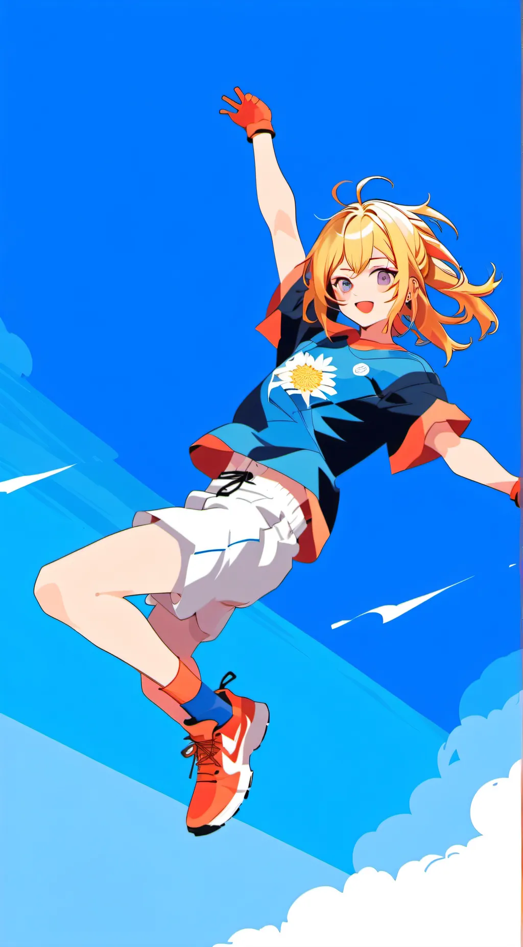 ai character: MHA NEW GIRL background