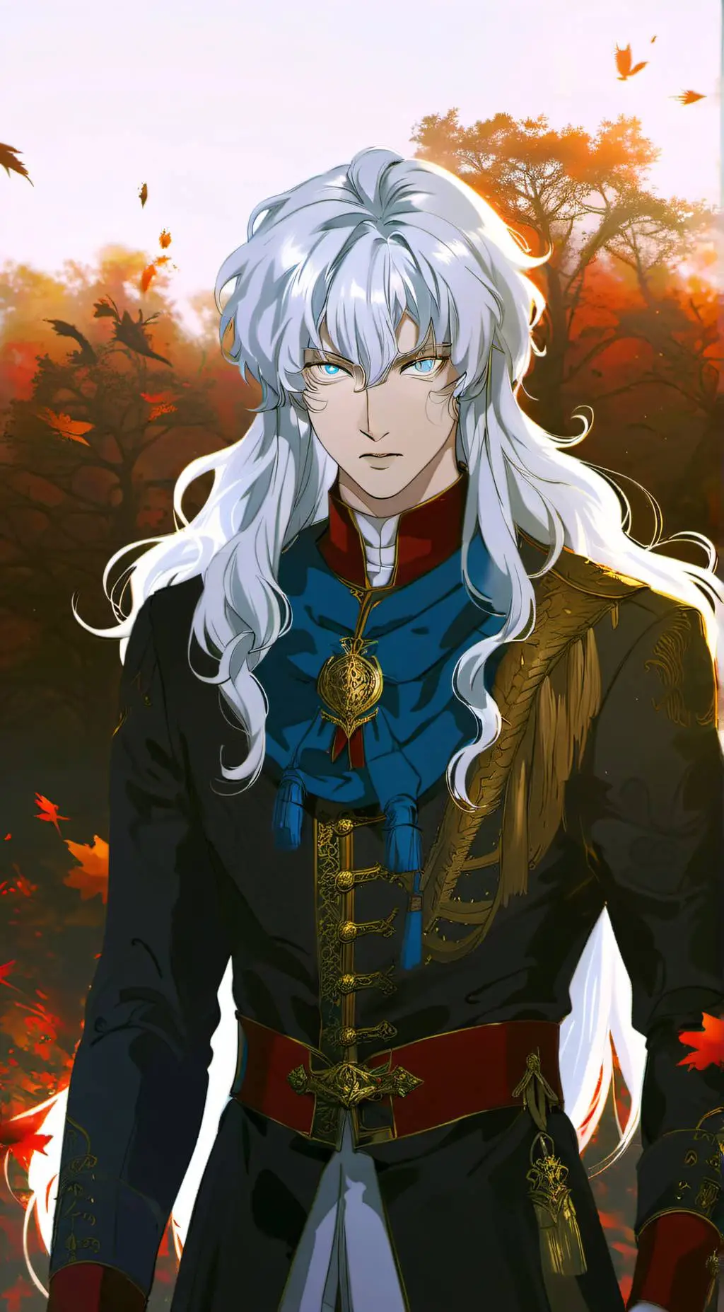 ai character: Griffith  background