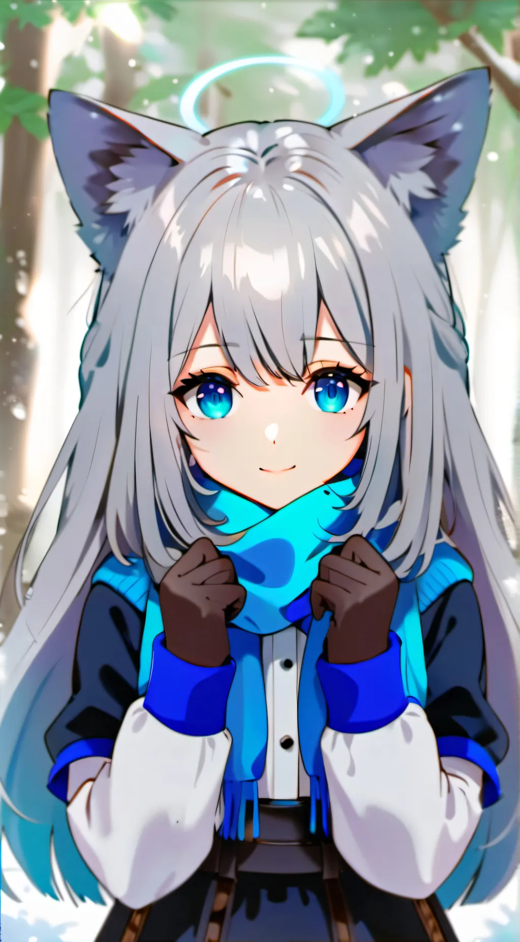 ai character: emily background