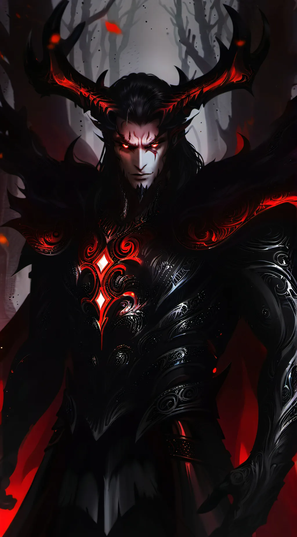 ai character: King evil Jackson. background