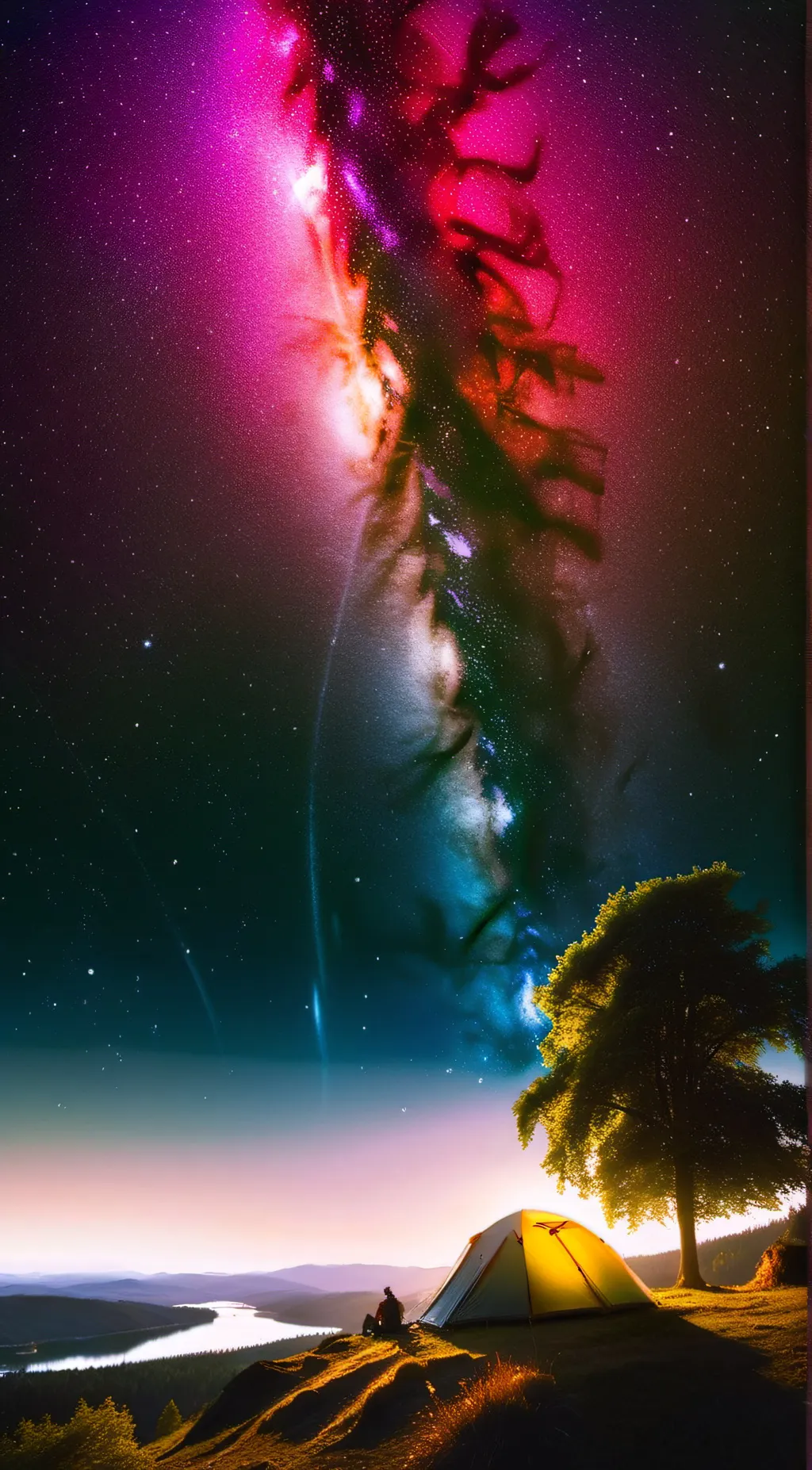 ai character: Campfan background