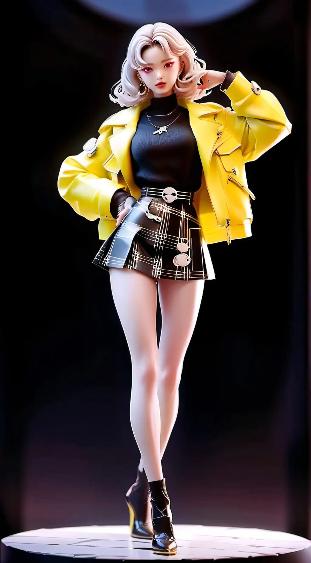 ai character: Toga background