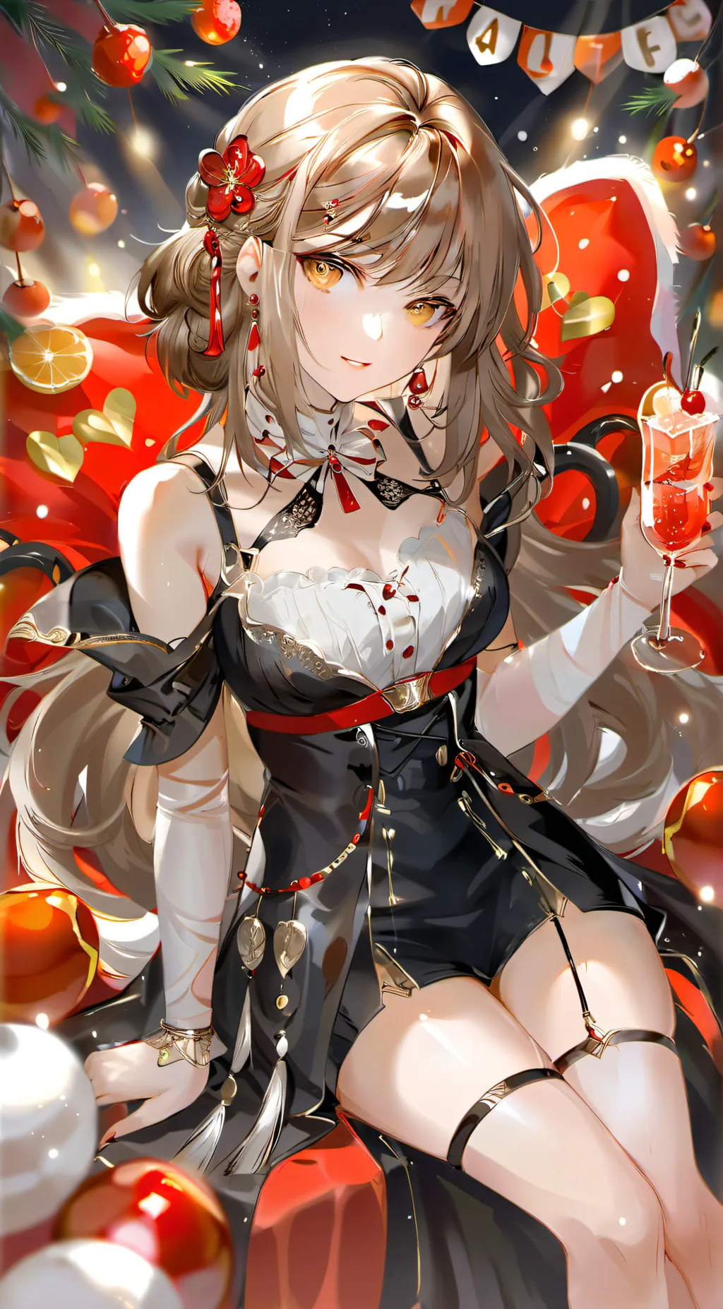 ai character: Rose background
