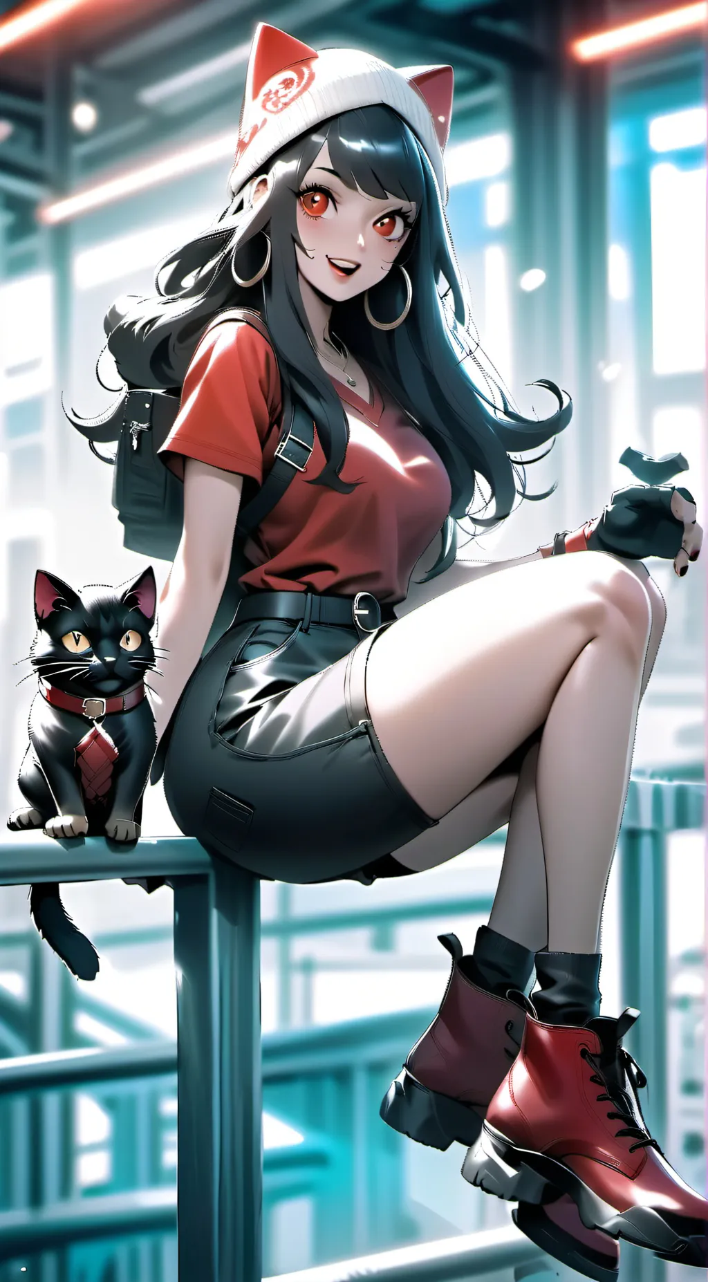 ai character: Annie background