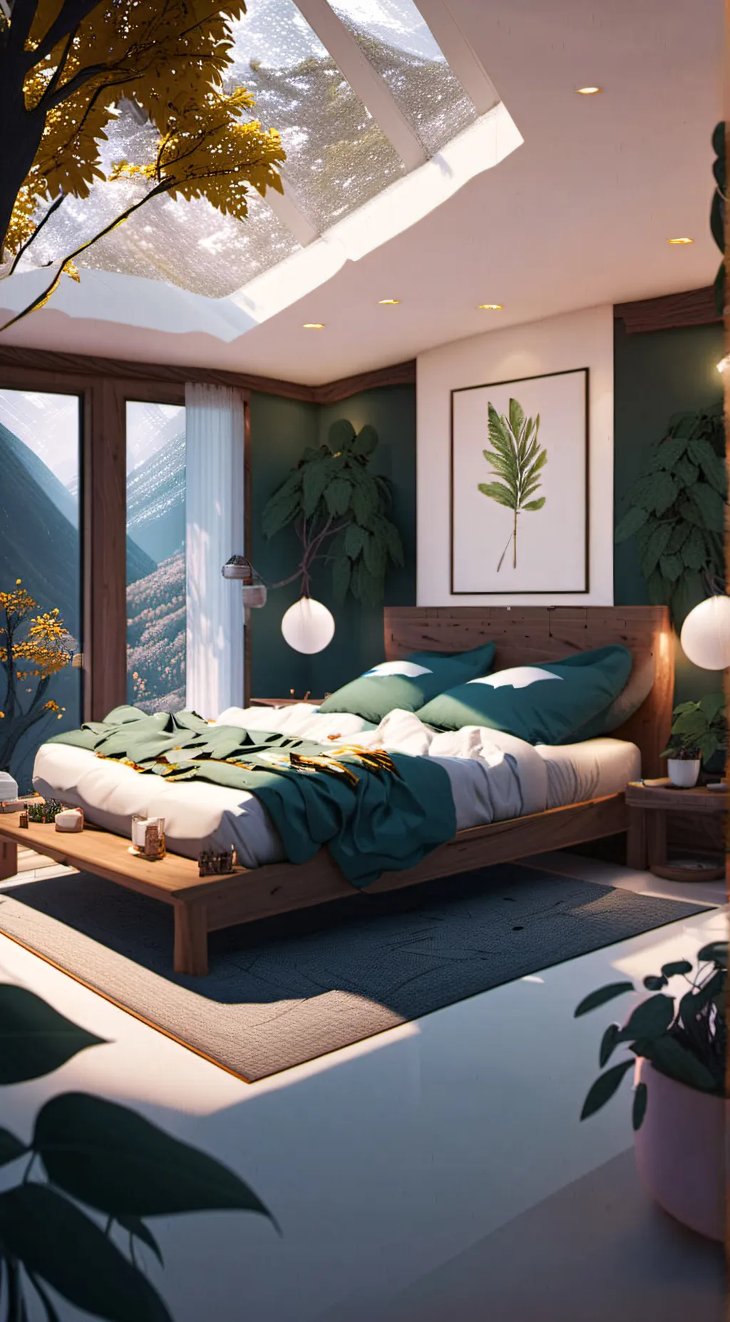 ai character: Class 1A Sleepover background