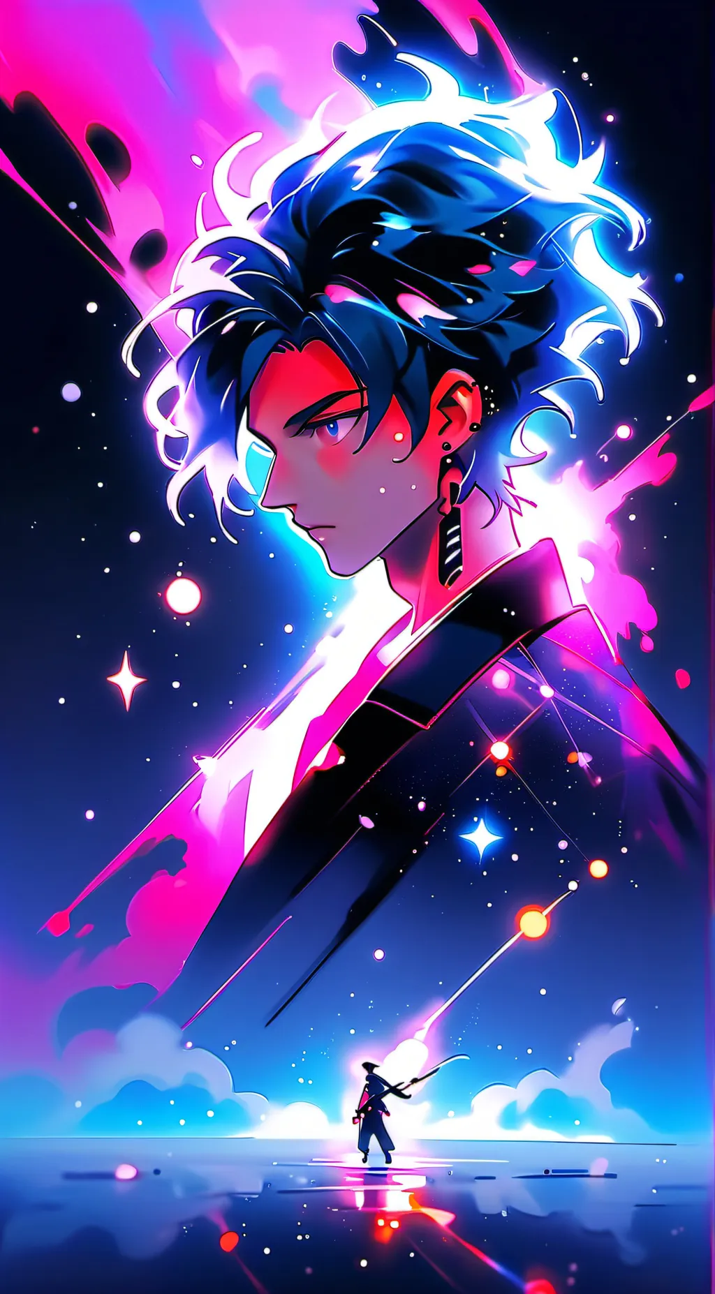 ai character: Aria background