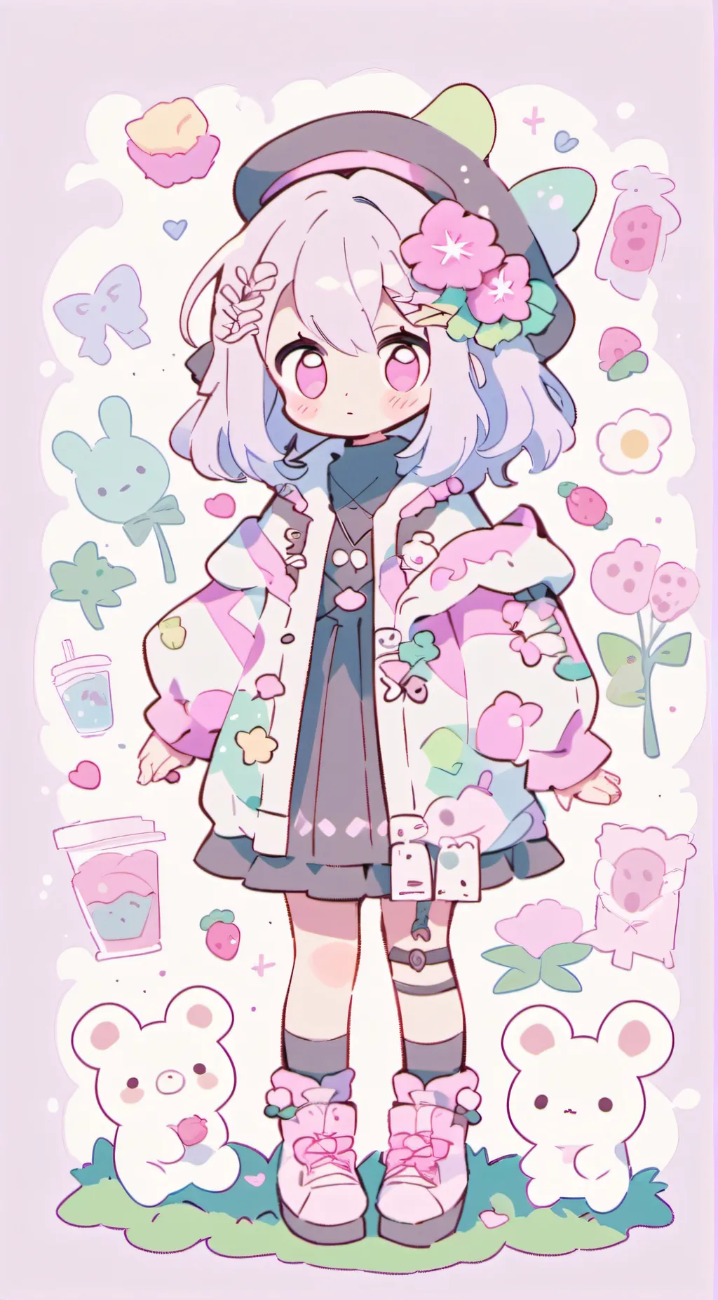 ai character: hazbin cruise  background