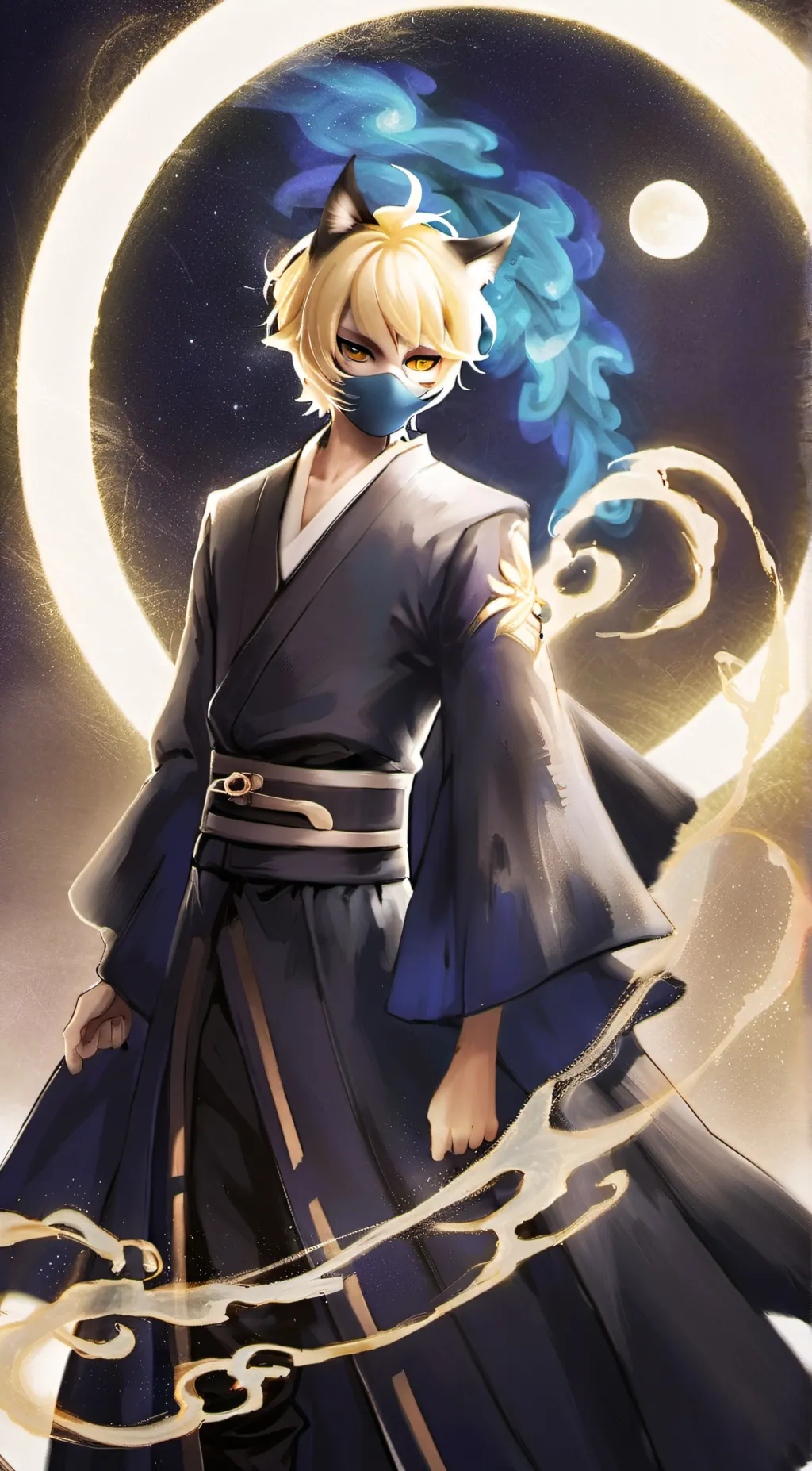 ai character: justin background